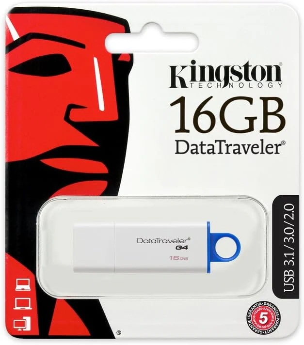 Kingston DTIG4 16GB Blue/White - Image 6