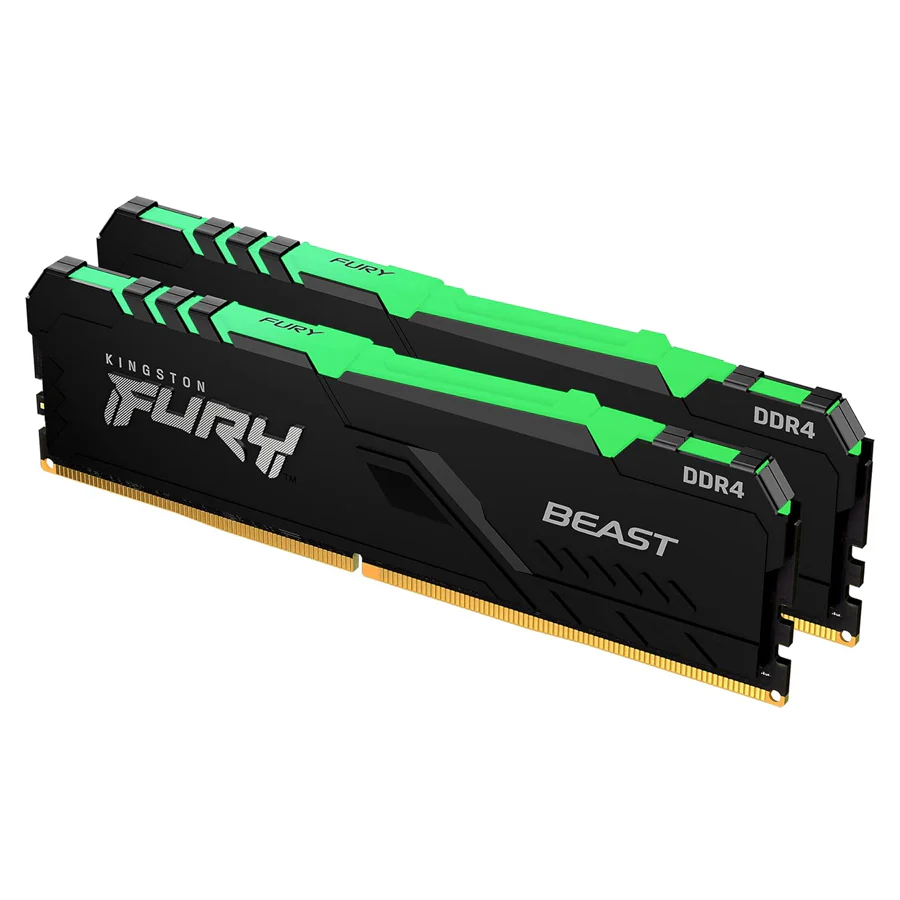 Kingston Fury Beast 32GB (16GBX2) RGB DDR4 3600MHZ (KF436C18BBAK2/32) - Image 6