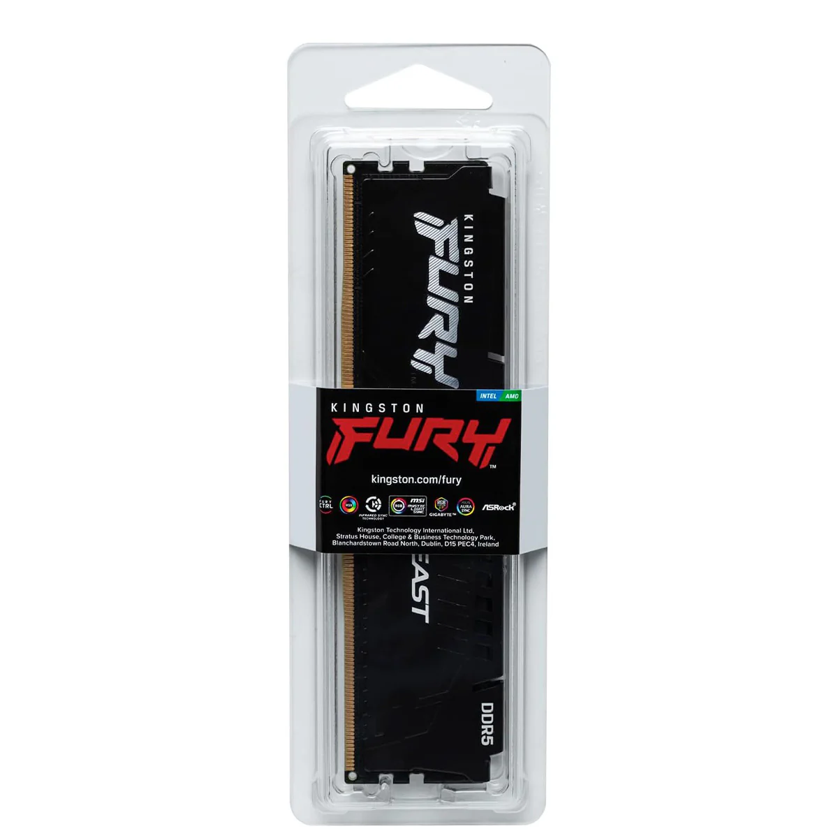 Kingston Fury Beast DDR5 5600MT/s CL36-38-38 1.25V EXPO/XMP Desktop Memory (8GB, 16GB) ((KF556C36BBE-8, KF556C36BBE-16) - Image 6