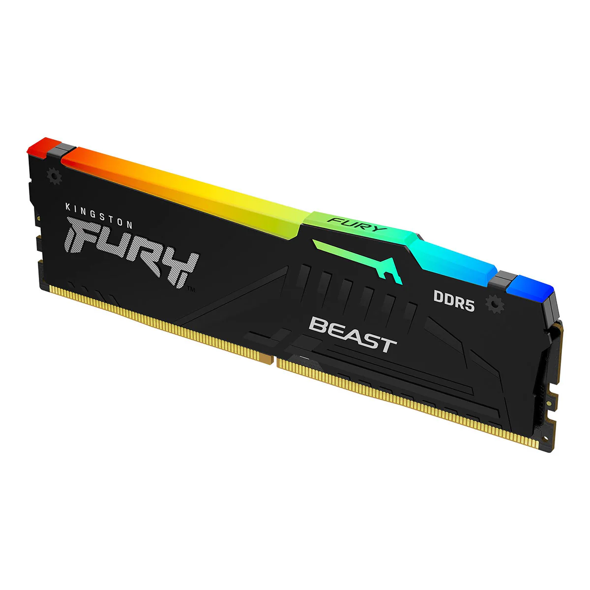 Kingston Fury Beast RGB 8GB DDR5 6000MT/s CL30-36-36 1.4V EXPO/XMP Desktop Memory (KF560C30BBEA-8) - Image 2
