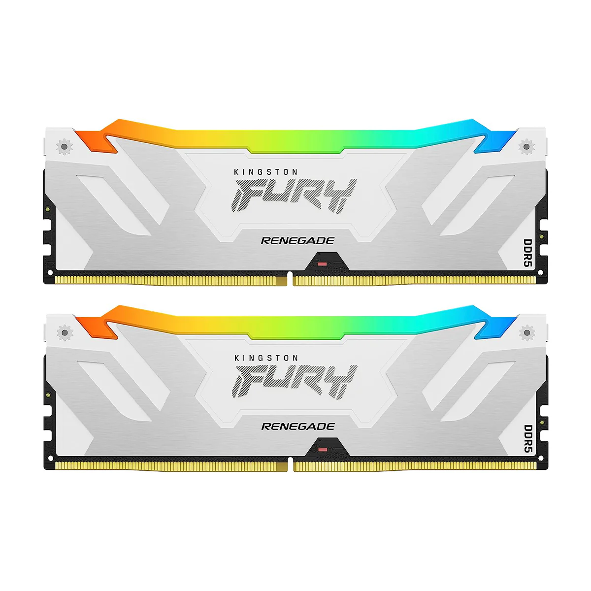 Kingston Fury Renegade 32GB (2x16GB) DDR5 RGB XMP 7200MT/S CL38 Memory (White) (KF572C38RWAK2-32)