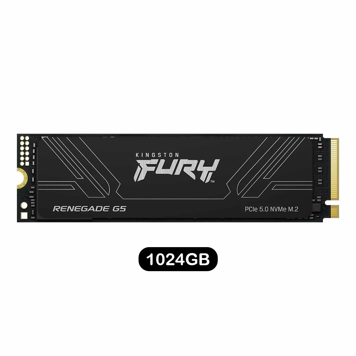Kingston Fury Renegade G5 PCIe Gen5 NVMe M.2 2280 SSD (1024GB, 2048GB, 4096GB) (SFYR2S/1T0, SFYR2S/2T0, SFYR2S/4T0) - Image 4