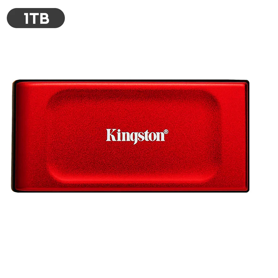 Kingston XS1000R USB 3.2 Gen 2 USB Type-C External SSD (Red) (1TB, 2TB) - Image 4