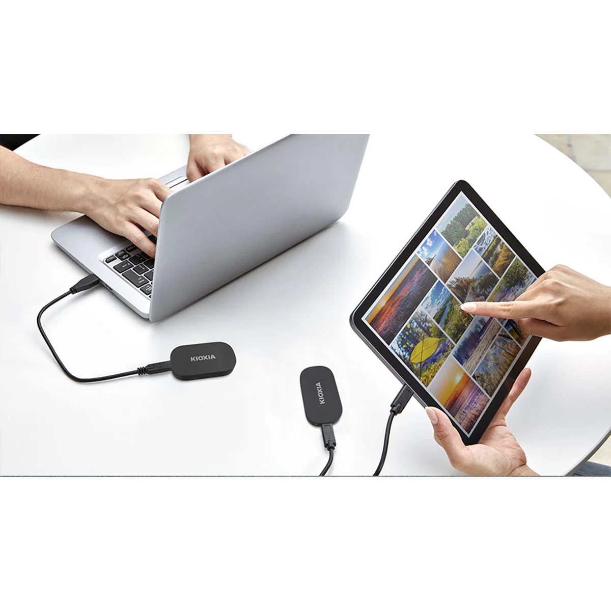 Kioxia Exceria Plus G2 USB 3.2 Gen 2 1050MB/s Read Type-C/A Portable SSD (1TB, 2TB) (LXD20K001TG8, LXD20K002TG8) - Image 6