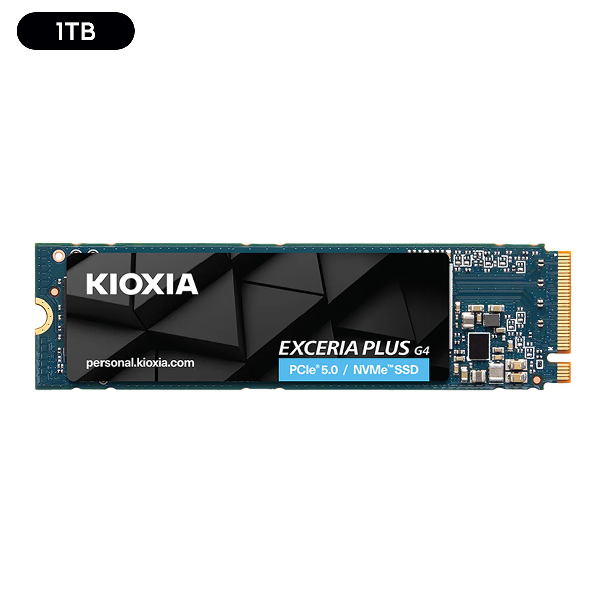 Kioxia Exceria Plus G4 PCIe Gen5 x4 M.2 2280 NVME SSD (1TB, 2TB) (LVD10Z001TG8, LVD10Z002TG8) - Image 2