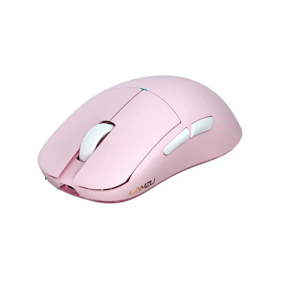 Lamzu Atlantis Mini Champion Edition Superlight Wireless Mouse (Light Pink, Panda White, Red) - Image 5