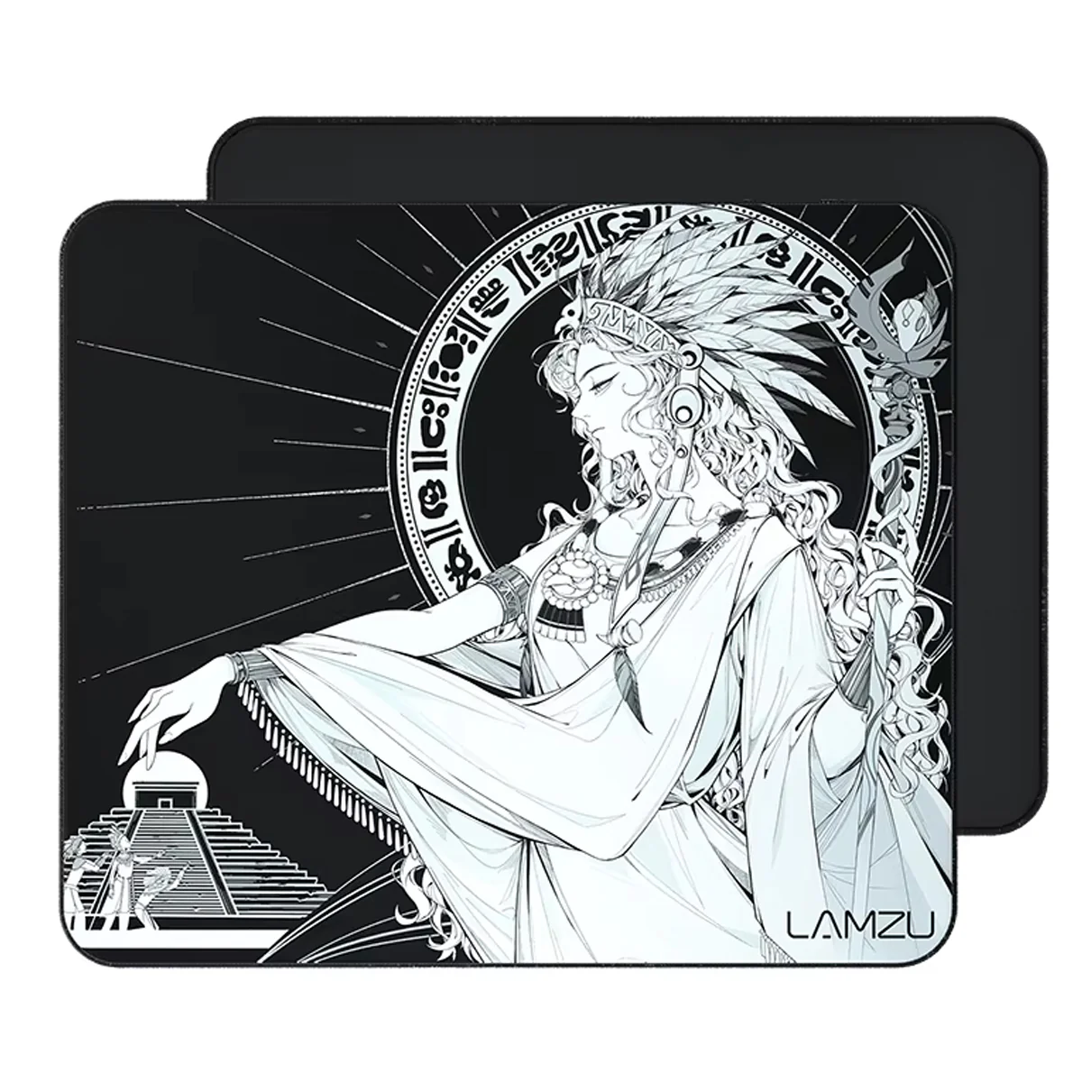 Lamzu Maya Mid SlimFlex Cloth Mouse Pad (490x420x3mm) - Image 2