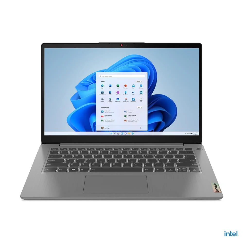 Lenovo IdeaPad 3 14IAU7 82RJ00H5PH Laptop (Arctic Grey) | 14" FHD (1920x1080) TN | Core i3-1215U | 8GB RAM | 512GB SSD | Intel UHD Graphics | Windows 11 Home | Lenovo B210 Backpack - Image 2