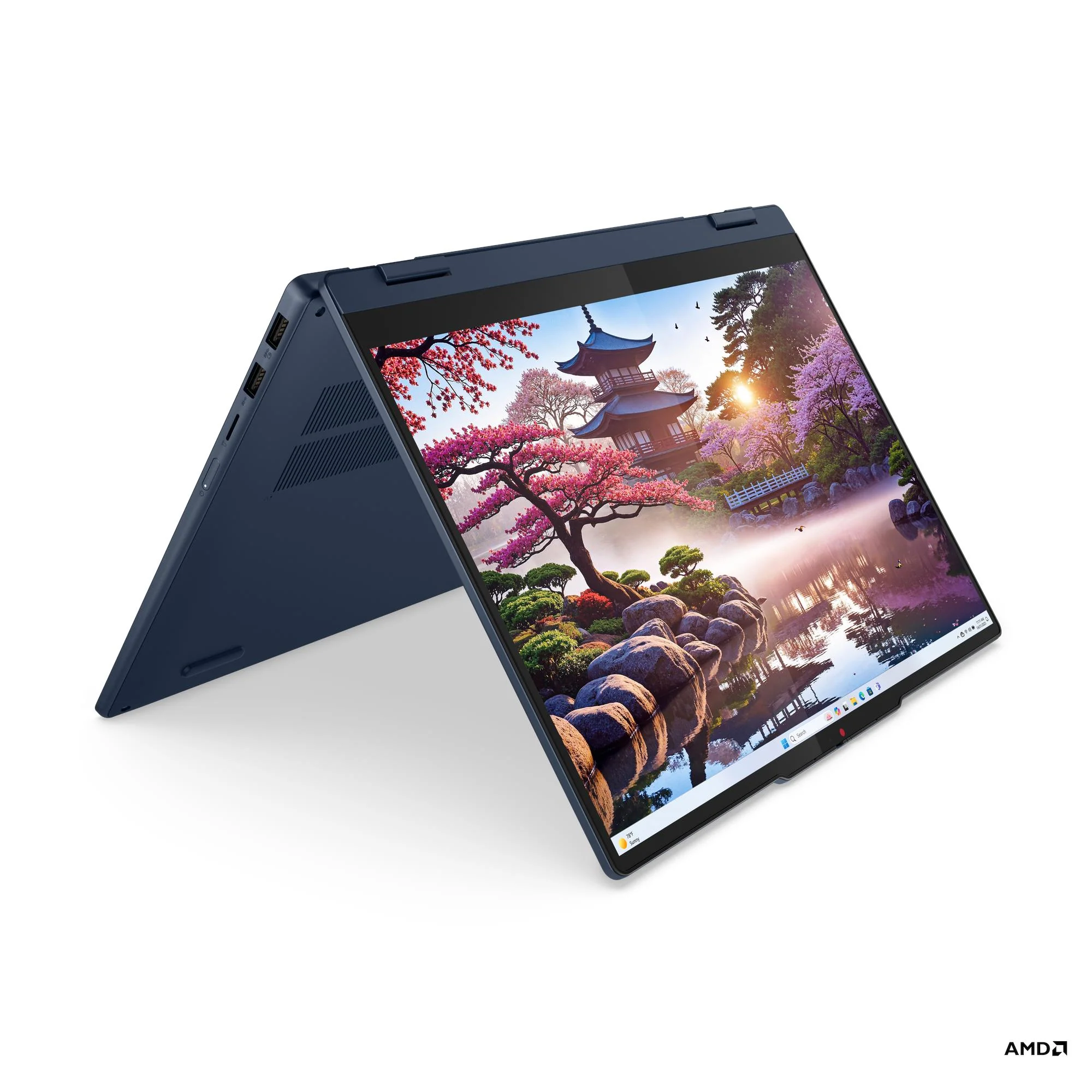 Lenovo IdeaPad 5 14AKP10 83KT005CPH 2-in-1 Laptop (Cosmic Blue) | 14" WUXGA (1920x1200) IPS | Ryzen AI 5 340 | 16GB RAM | 1TB SSD | AMD Radeon 840M Graphics | Windows 11 Home | MS Office Home 2024 + MS 365 Basic + Lenovo Backpack B210 - Image 8
