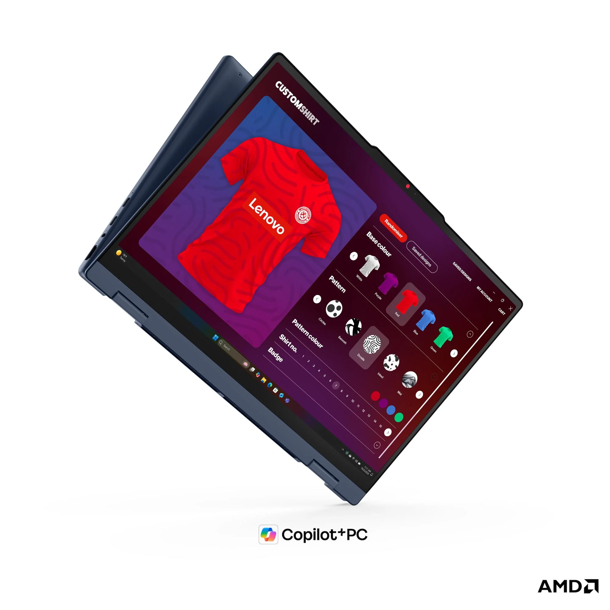 Lenovo IdeaPad 5 2-in-1 15AGP11 83UM001PPH Laptop (Cosmic Blue) | 15.3" WUXGA (1920x1200) IPS | Ryzen AI 5 430 | 16GB RAM | 512GB SSD | AMD Radeon 840M Graphics | Windows 11 Home | MS Office Home 2024+MS365 Basic+Lenovo Pen Gen 2+Lenovo B210 Backpack - Image 6