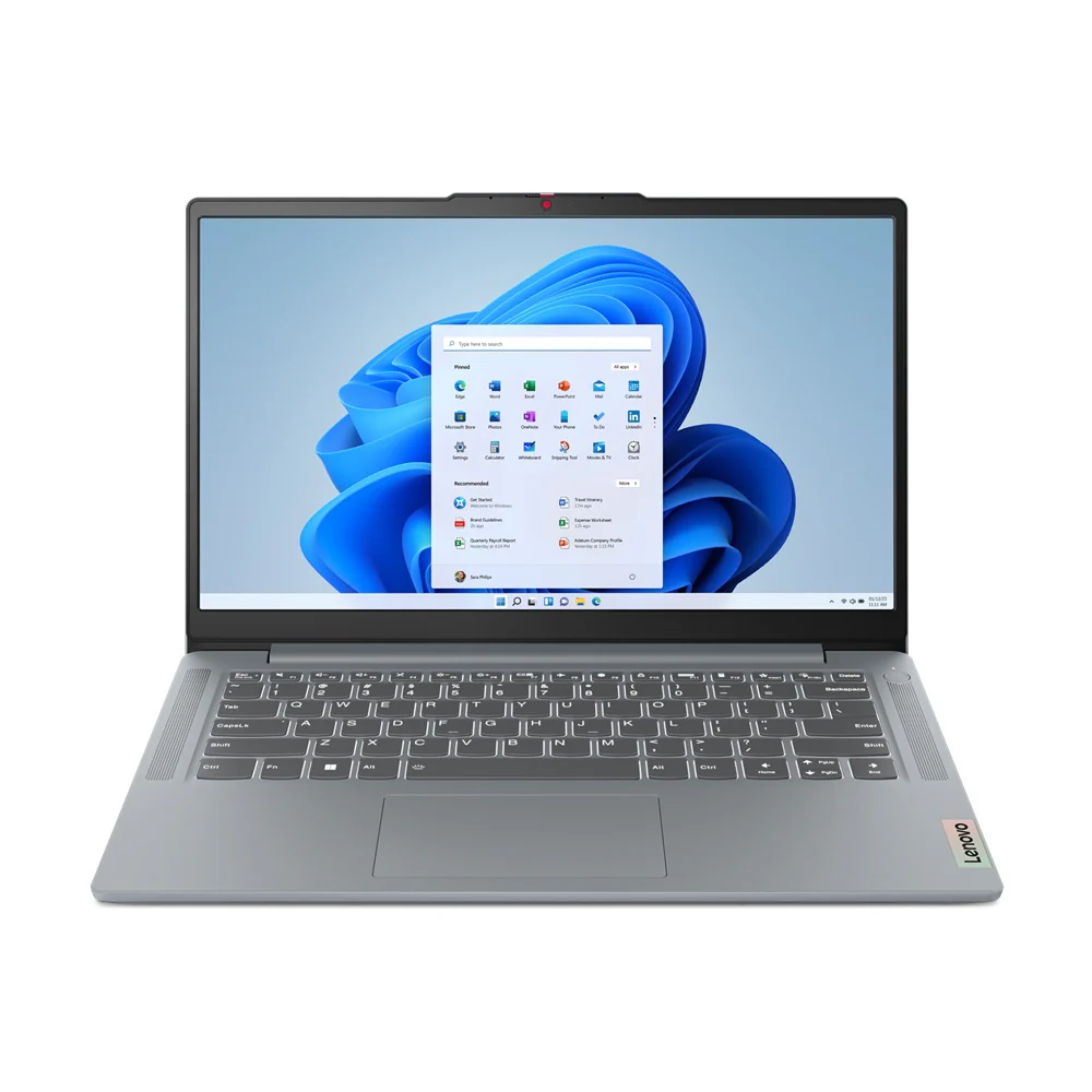 Lenovo Ideapad Slim 3-14IAH8 83EQ0043PH Laptop (Arctic Grey) | 14" FHD (1920X1080) | I5-12450H | 16GB RAM | 512GB SSD | Intel Integrated Graphics | Windows 11 Home  | MS Office Home & Student 2021 | Lenovo Casual Backpack B210 - Image 2