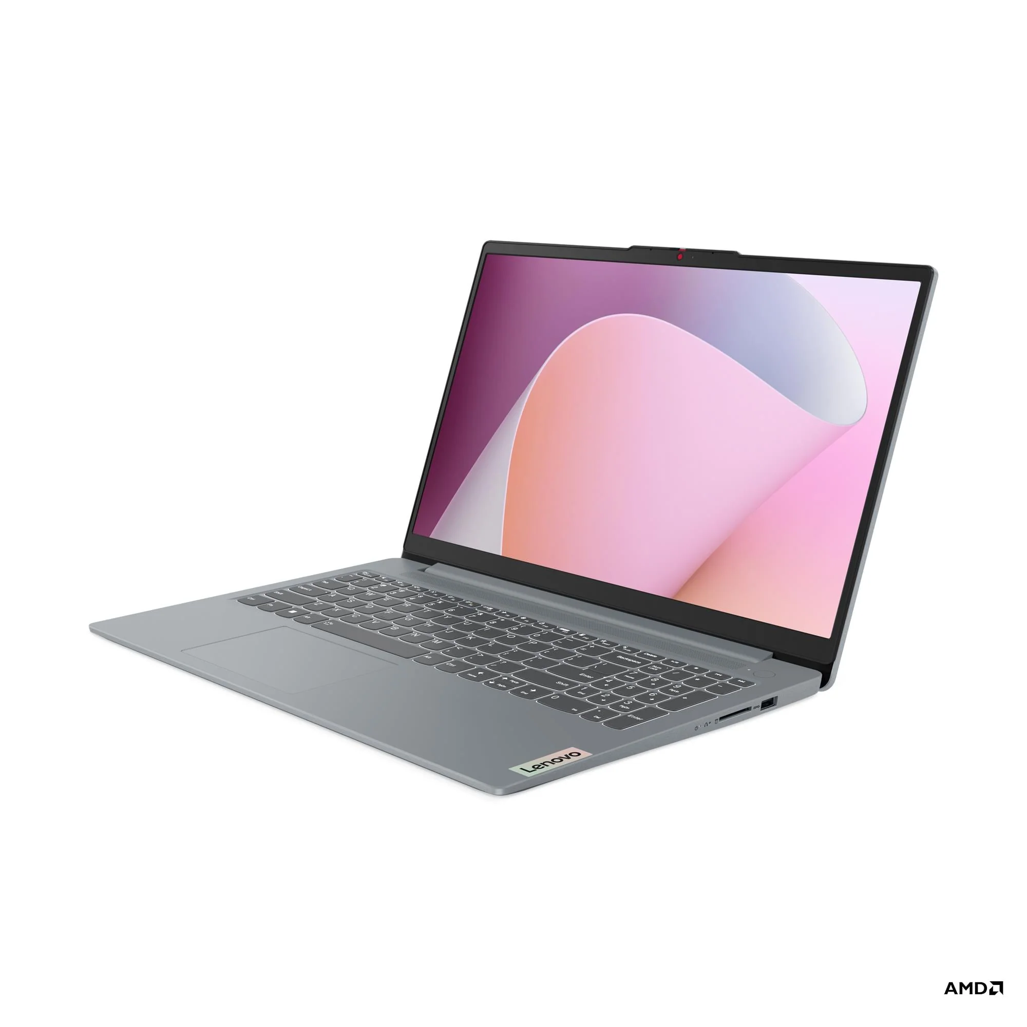 Lenovo IdeaPad Slim 3 15AMN8 82XQ015XPH Laptop (Arctic Grey) | 15.6" FHD (1920x1080) TN | Ryzen 5 7520U | 16GB RAM | 512GB SSD | AMD Radeon 610M Graphics | Windows 11 Home | MS Office Home 2024 - Image 3