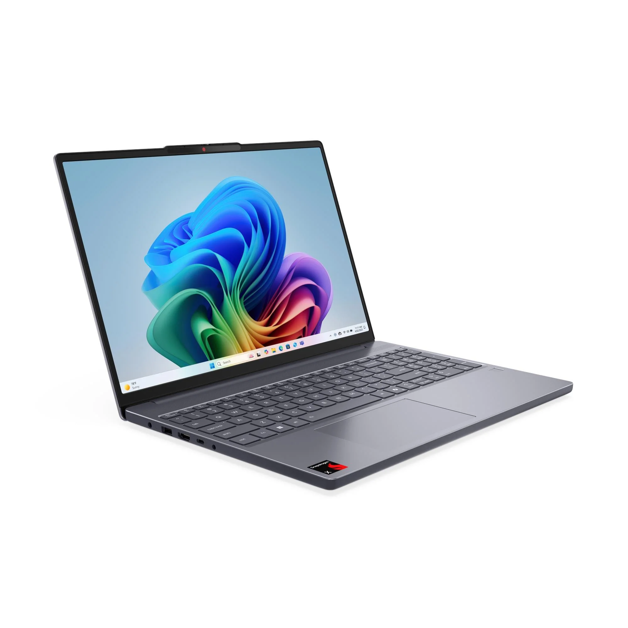 Lenovo IdeaPad Slim 3 15Q8X10 83N3002NPH Copilot+ PC Laptop (Luna Grey) | 15.3" WUXGA (1920x1200) IPS | Snapdragon X X1-26-100 | 16GB RAM | 512GB SSD | Integrated Qualcomm Adreno GPU | Win 11 Home | MS Office Home 2024 + MS 365 Basic + B210 Backpack - Image 6
