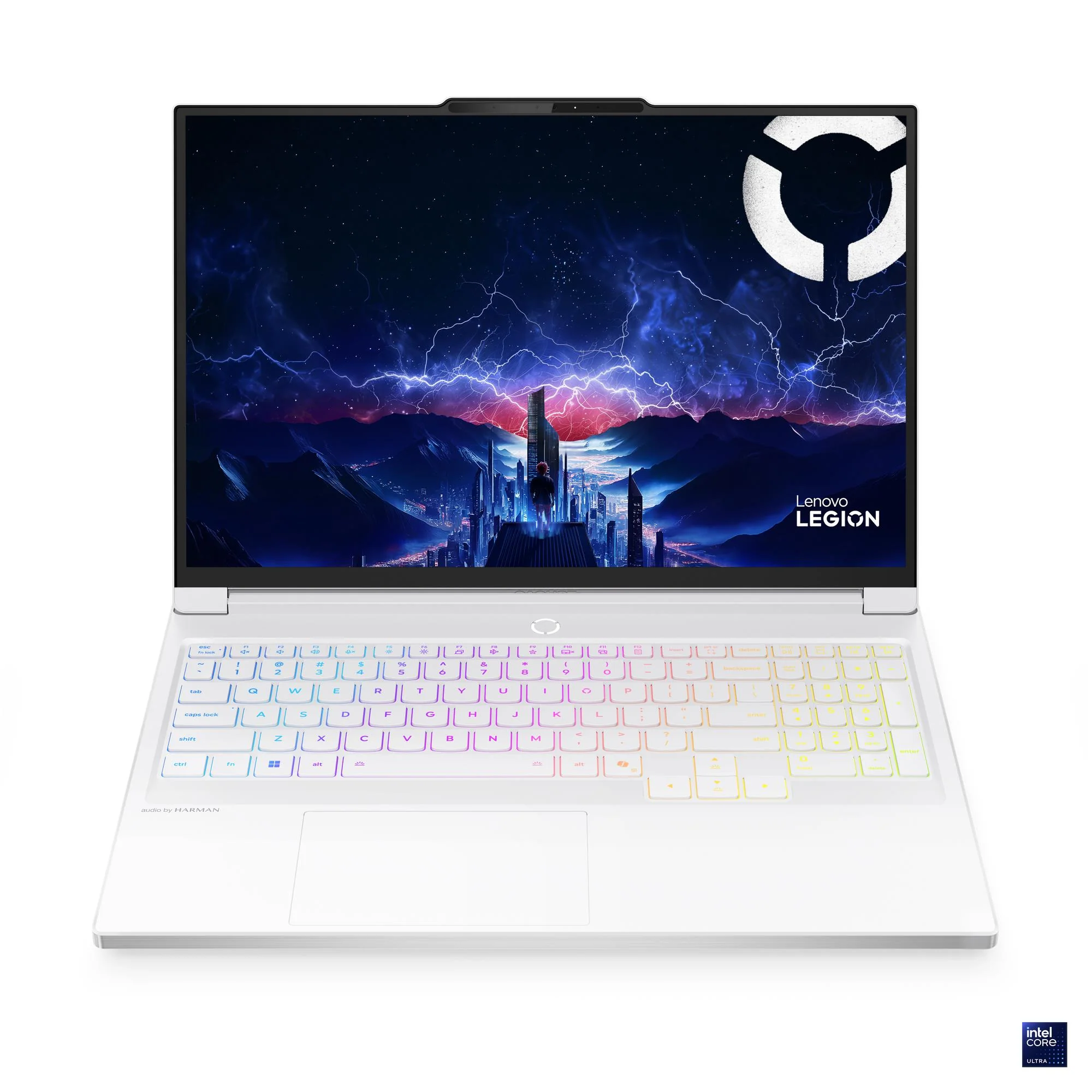 Lenovo Legion 7 16IAX10 83KY001DPH Gaming Laptop (Glacier White) | 16" WQXGA (2560x1600) OLED 165Hz | Intel Core Ultra 7 255HX | 32GB RAM | 1TB SSD | RTX 5060 | Win 11 Home | MS Office Home 2024 + Legion Gaming Backpack GB400 - Image 2