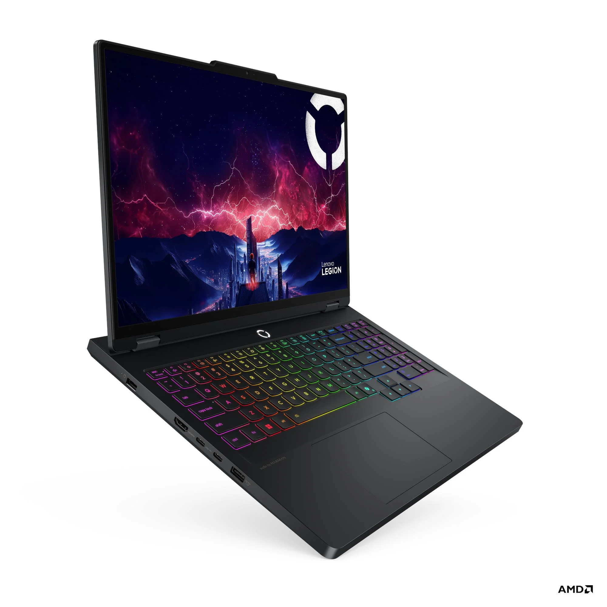 Lenovo Legion Pro 5 16AFR10 83F2000NPH AI-Powered Gaming Laptop (Eclipse Black) | 16" WQXGA (2560x1600) OLED 165Hz | Ryzen 9 9955HX | 32GB RAM | 1TB SSD | RTX 5070 8GB | Windows 11 Home | MS Office Home 2024 + Lenovo GB400 Backpack - Image 4