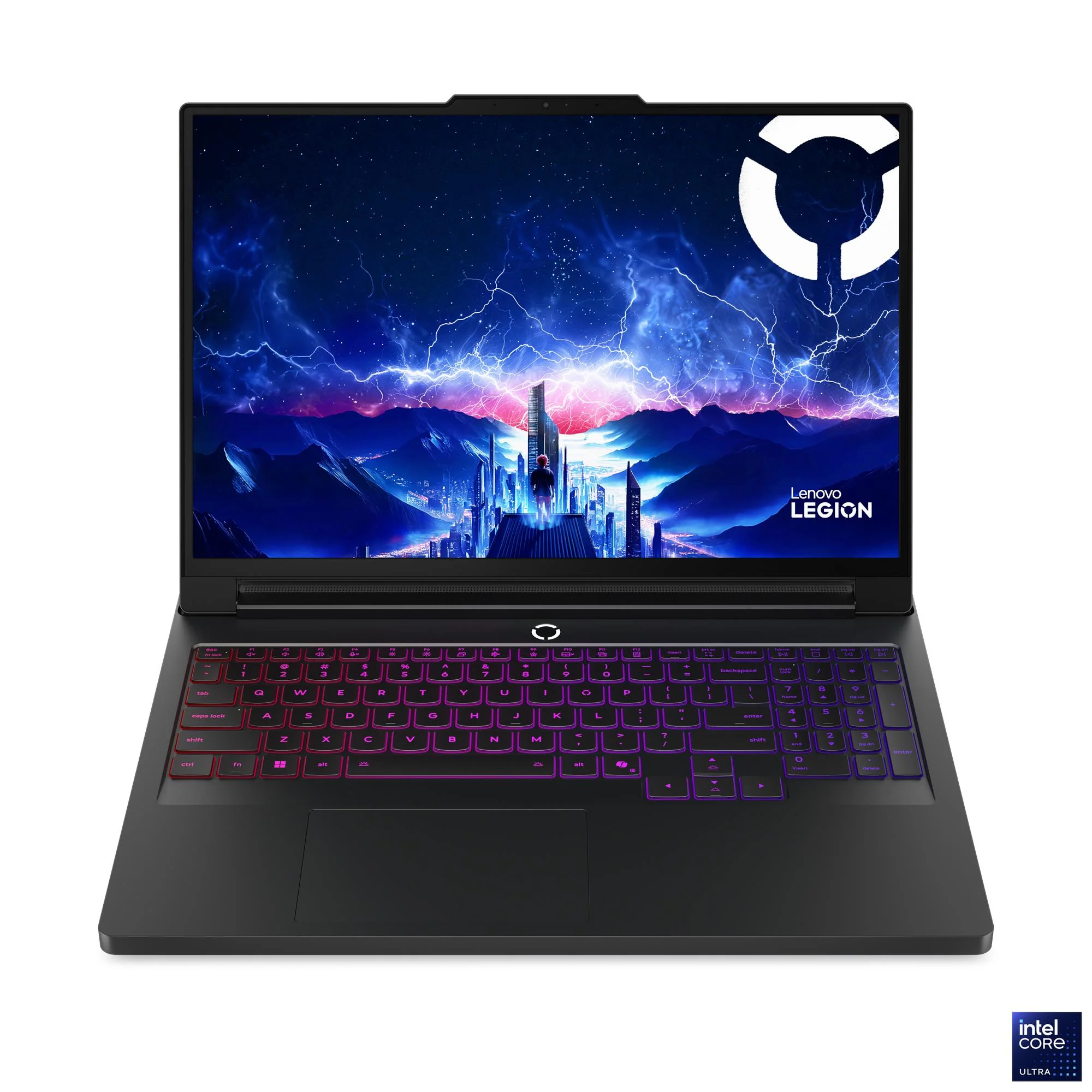 Lenovo Legion Pro 7 16IAX10H 83F500H6PH AI-Powered Gaming Laptop (Eclipse Black) | 16" WQXGA (2560x1600) OLED 240Hz|Core Ultra 9 275HX|32GB RAM|1TB SSD|RTX 5070 Ti 12GB|Win11 Home|MS Office Home 2024+4 Switchable Keycap+Legion Gaming Backpack+A4Tech FK13M - Image 2