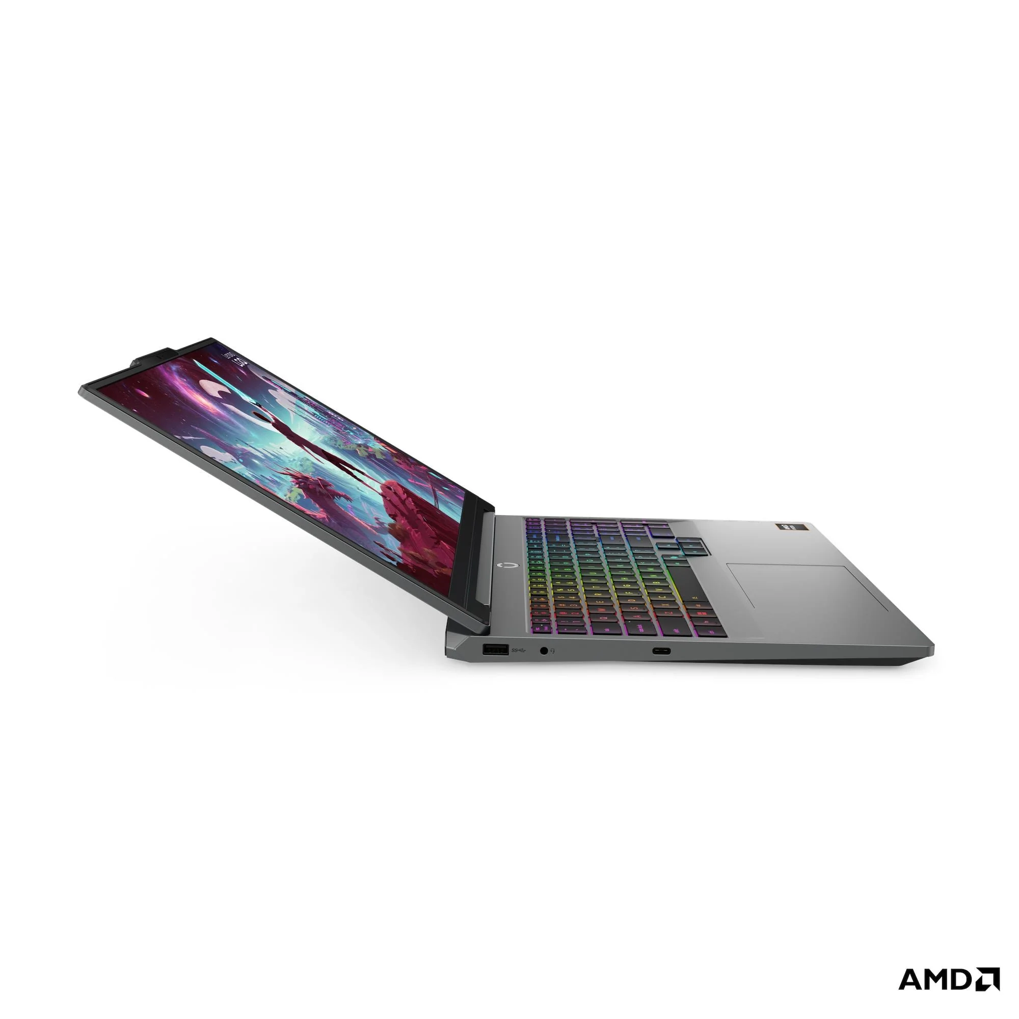 Lenovo LOQ 15AHP11 83TN0016PH Gaming Laptop (Luna Grey) | 15.3" WUXGA (1920x1200) IPS 165Hz | Ryzen 7 250 | 16GB RAM | 512GB SSD | RTX 5050 | Windows 11 Home | MS Office Home 2024 + Lenovo IdeaPad Gaming Modern Backpack - Image 7