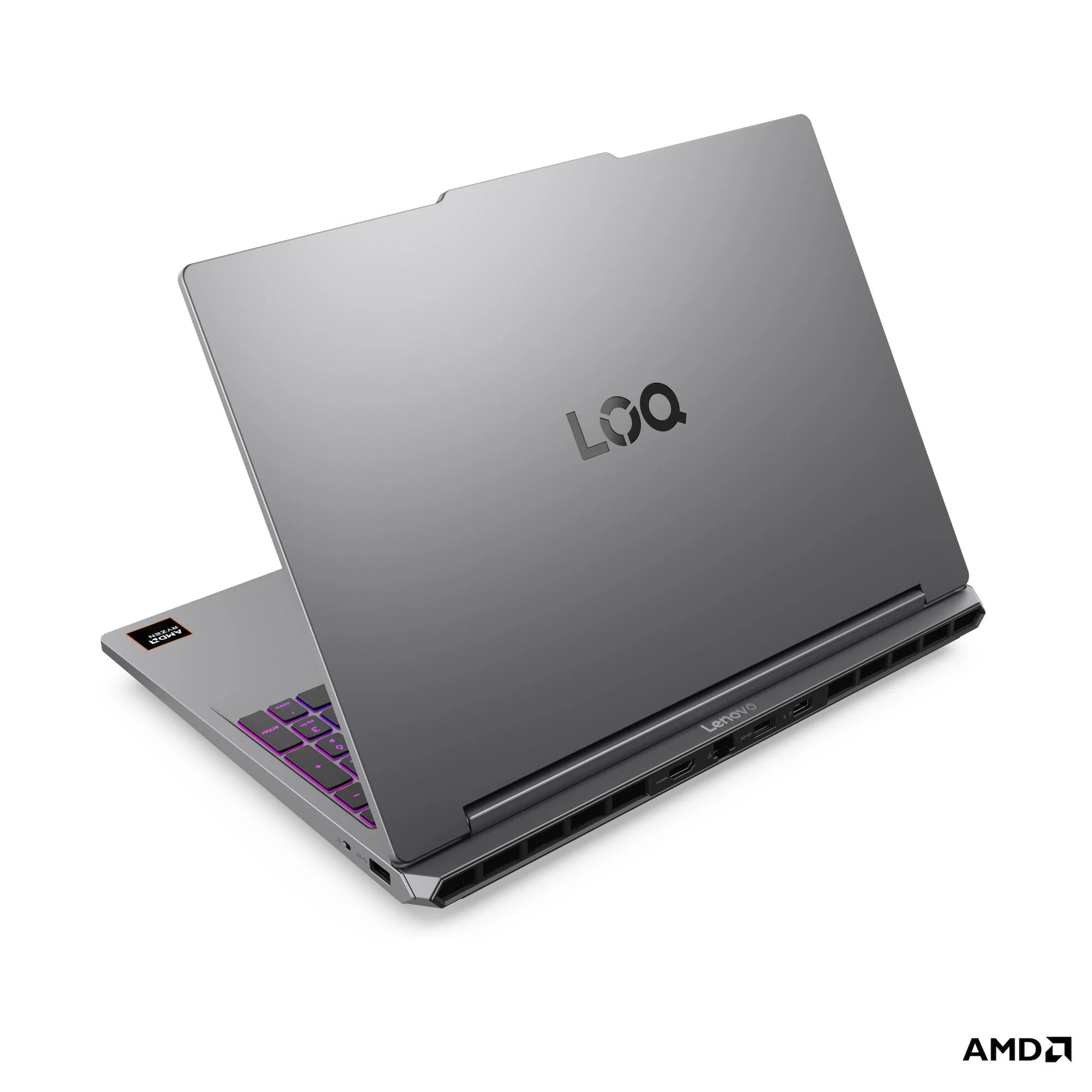 Lenovo LOQ 15AHP11 83TN0016PH Gaming Laptop (Luna Grey) | 15.3" WUXGA (1920x1200) IPS 165Hz | Ryzen 7 250 | 16GB RAM | 512GB SSD | RTX 5050 | Windows 11 Home | MS Office Home 2024 + Lenovo IdeaPad Gaming Modern Backpack - Image 9