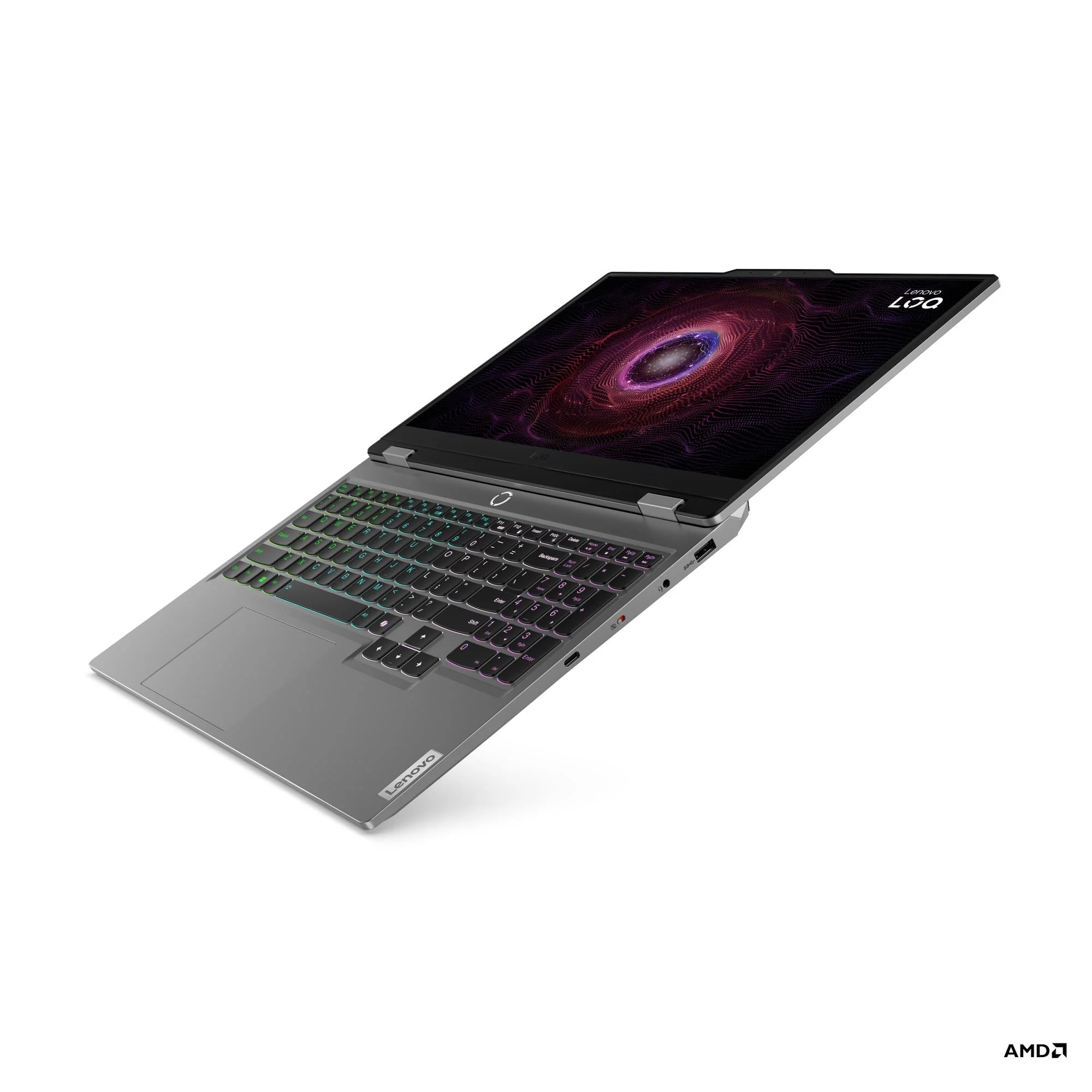 Lenovo LOQ 15ARP9 83JC00JEPH Gaming Laptop (Luna Grey) | 15.6" FHD (1920x1080) IPS 144Hz | Ryzen 5 7235HS | 12GB RAM | 512GB SSD | RTX 4050 | Windows 11 Home | Lenovo Modern Gaming Backpack - Image 5