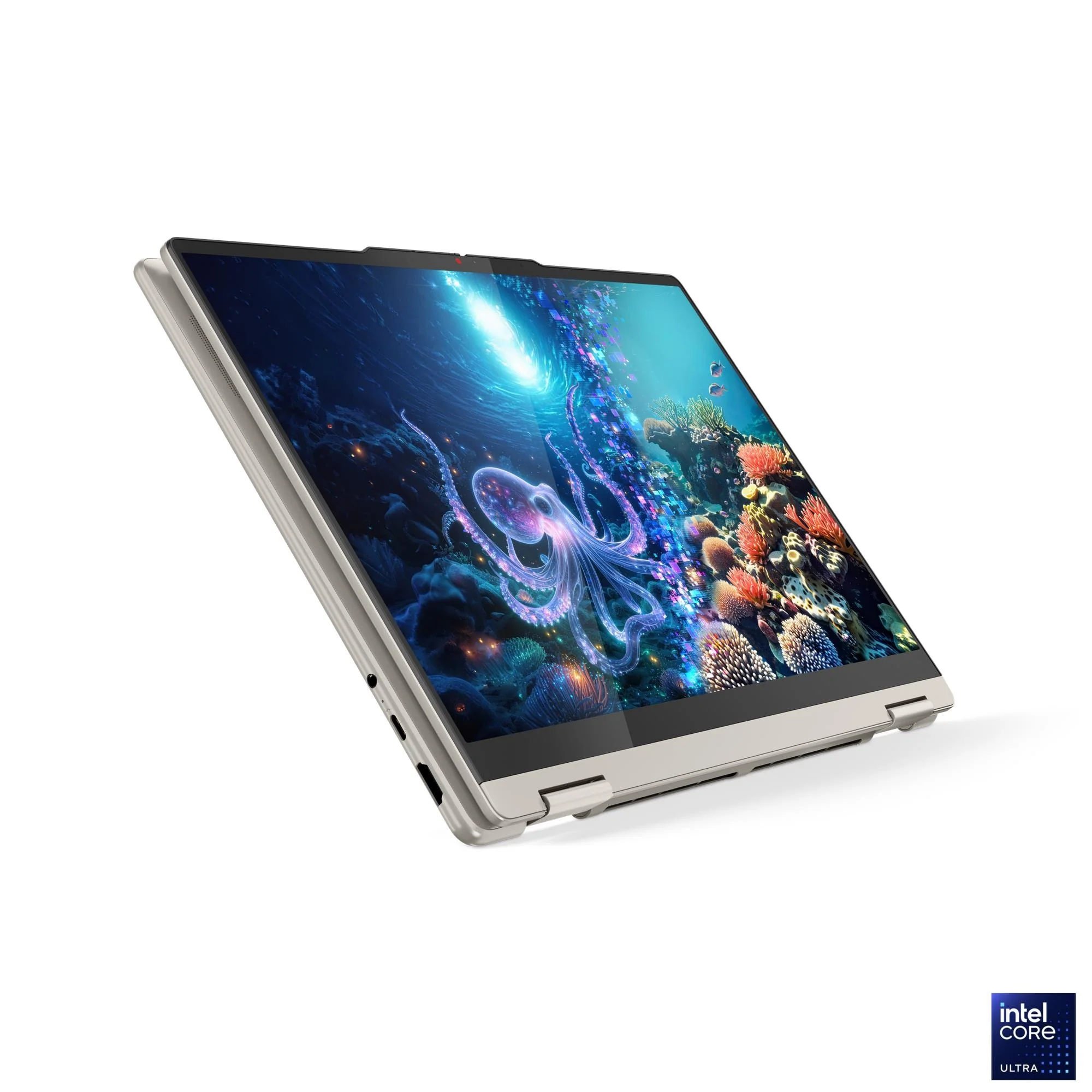 Lenovo Yoga 7 2-in-1 14ILL10 83JQ00AGPH Copilot+ PC Laptop (Seashell) | 14" WUXGA (1920x1200) OLED Touch | Core Ultra 5 226V | 16GB RAM | 1TB SSD | Intel Arc Graphics 130V | Windows 11 Home | MS Office Home 2024 + MS 365 Basic + Pen + Slim Mouse + Sleeve - Image 12