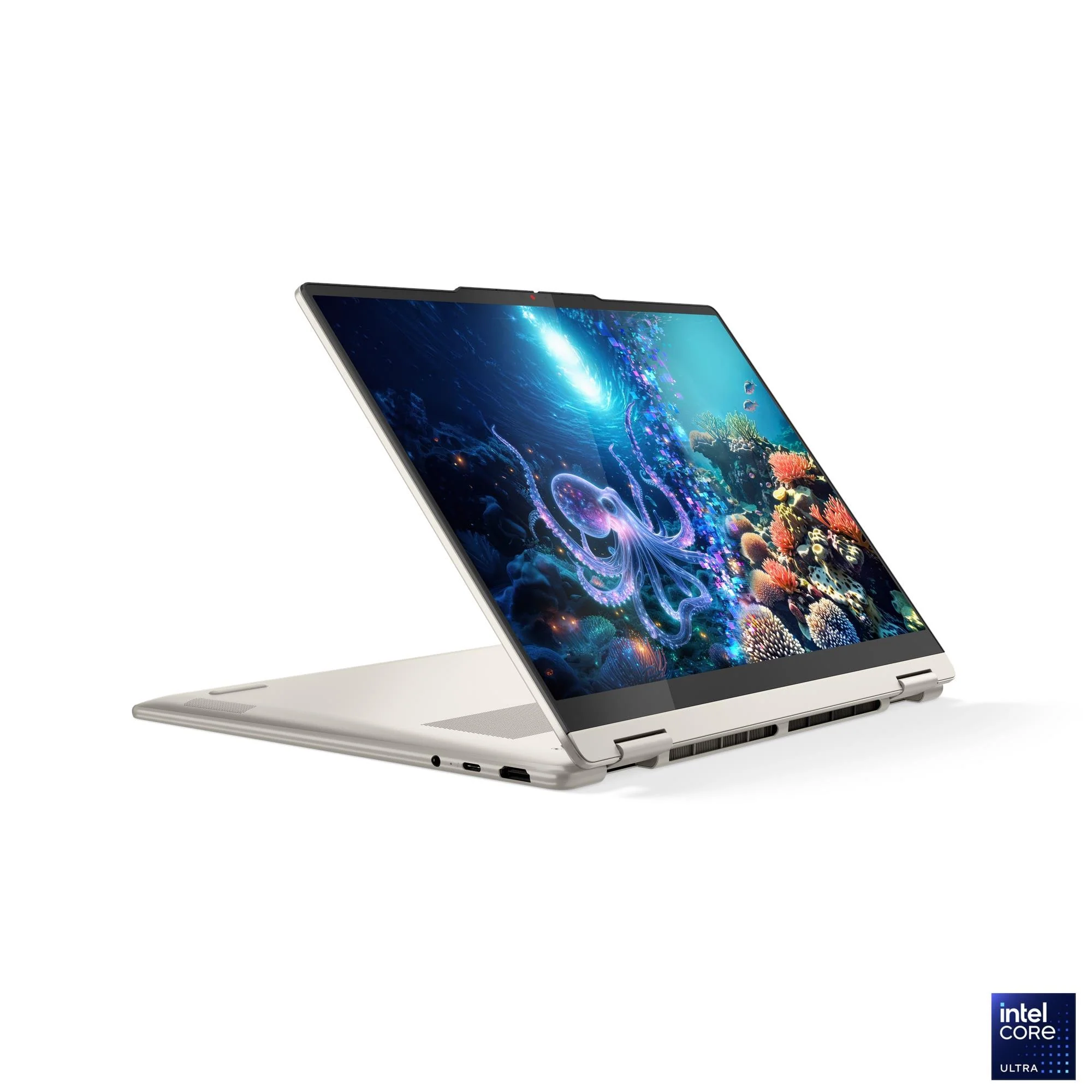 Lenovo Yoga 7 2-in-1 14ILL10 83JQ00AHPH Copilot+ PC Laptop (Seashell) | 14" 2.8K WQXGA+ (2880x1800) OLED Touch | Core Ultra 7 258V | 32GB RAM | 1TB SSD | Intel Arc Graphics 140V | Win11 Home | MS Office Home 2024 + MS 365 Basic + Pen + Slim Mouse + Sleeve - Image 12