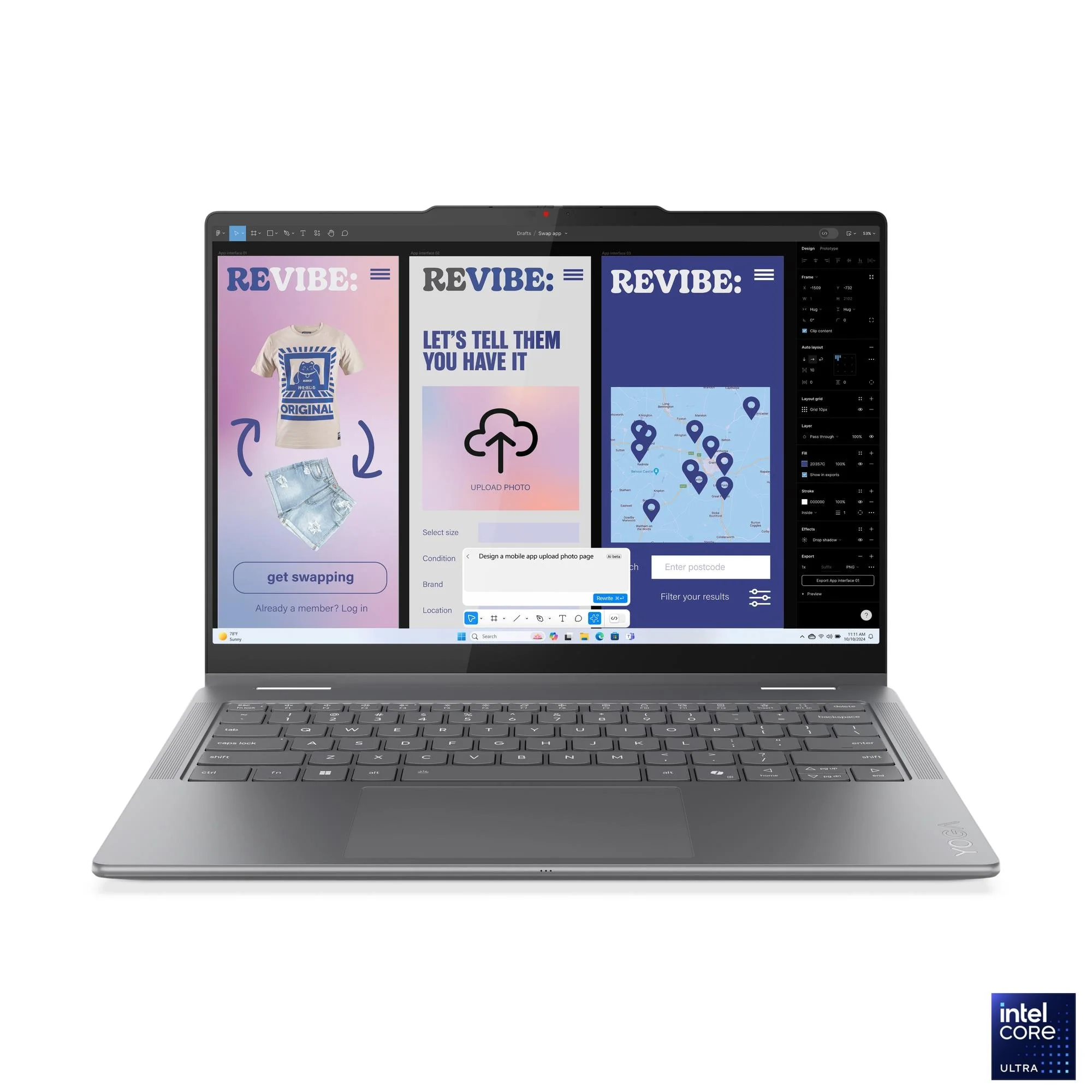 Lenovo Yoga 7 2-in-1 14ILL10 83JQ00DJPH Copilot+ PC Laptop (Luna Grey) | 14" WUXGA (1920x1200) OLED Touch | Core Ultra 5 | 16GB RAM | 1TB SSD | Intel Arc | Win11 Home | MS Office Home 2024 + MS 365 Basic+ Mouse+ Sleeve+ Pen+ A4Tech Fstyler Numeric Keypad - Image 16