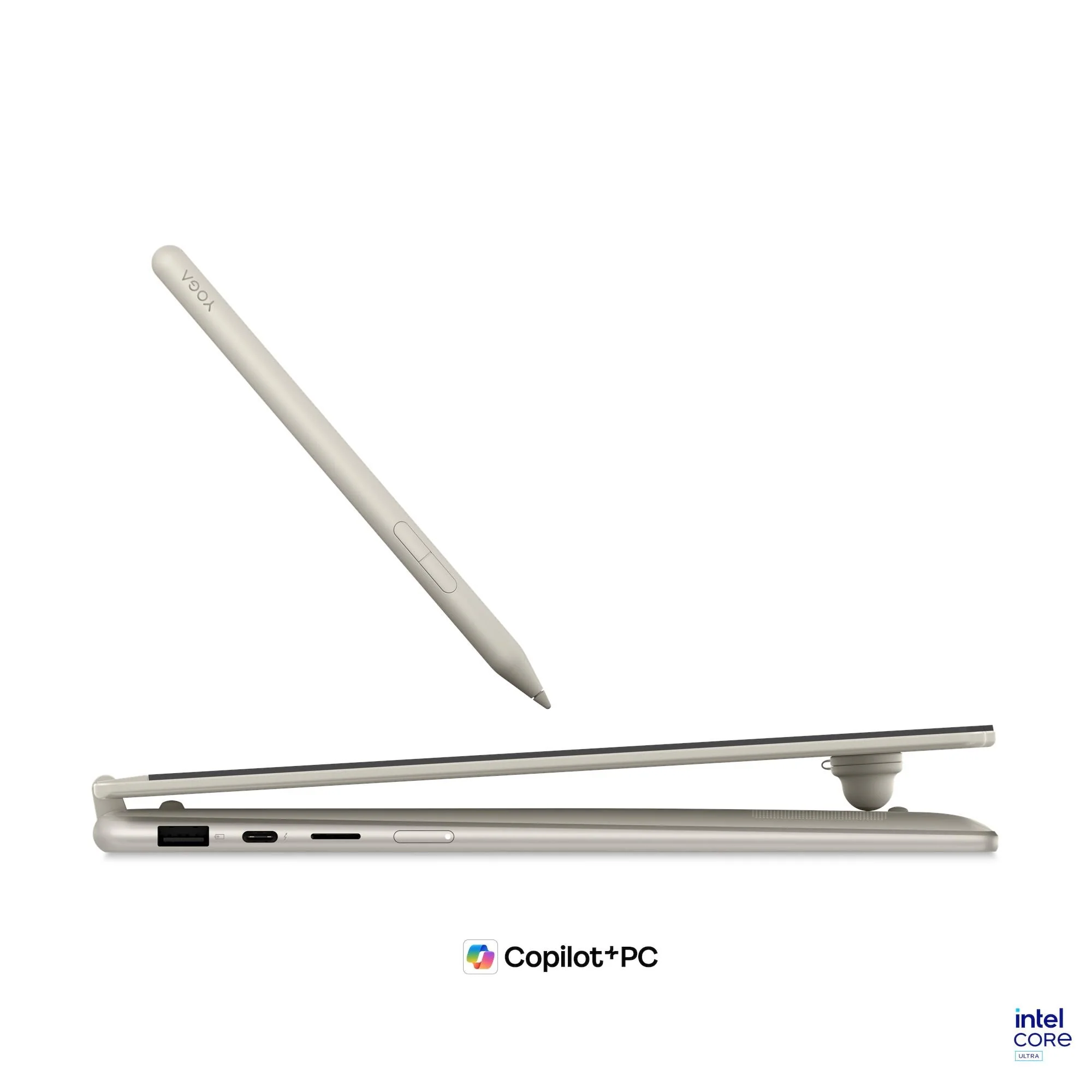 Lenovo Yoga 7 2-in-1 14IPH11 83TC002CPH Copilot+ PC Laptop (Seashell) | 14" WUXGA (1920x1200) OLED | Core Ultra 7 355 | 32GB RAM | 1TB SSD | Integrated Intel Graphics | Win 11 Home | MS Office Home 2024 + MS 365 Basic + Yoga Pen Gen2 w/ Case + Tote Sleeve - Image 4