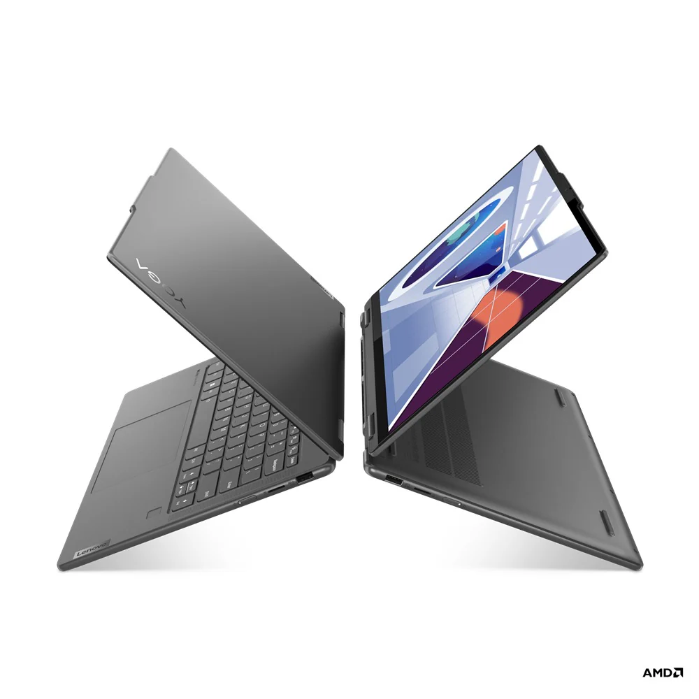 Lenovo Yoga 7 82YM0030PH Laptop (Storm Grey) | 14" WUXGA (1920x1200) OLED 10-Point Multi-Touch|  Ryzen 5 7535U | 16GB RAM |  512GB SSD | AMD Radeon 660M | Windows 11 Home| MS Office Home & Student 2021 | Yoga Sleeve - Image 5