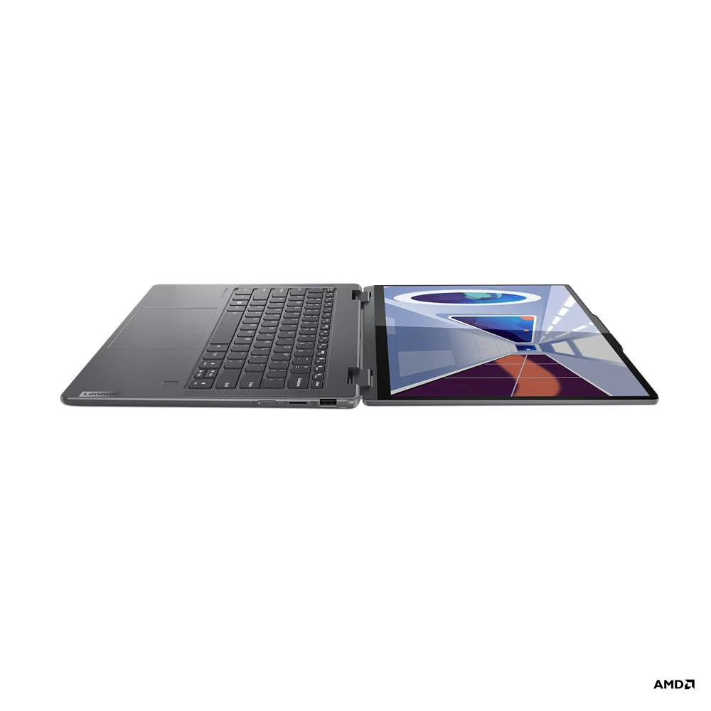 Lenovo Yoga 7 82YM0030PH Laptop (Storm Grey) | 14" WUXGA (1920x1200) OLED 10-Point Multi-Touch|  Ryzen 5 7535U | 16GB RAM |  512GB SSD | AMD Radeon 660M | Windows 11 Home| MS Office Home & Student 2021 | Yoga Sleeve - Image 6