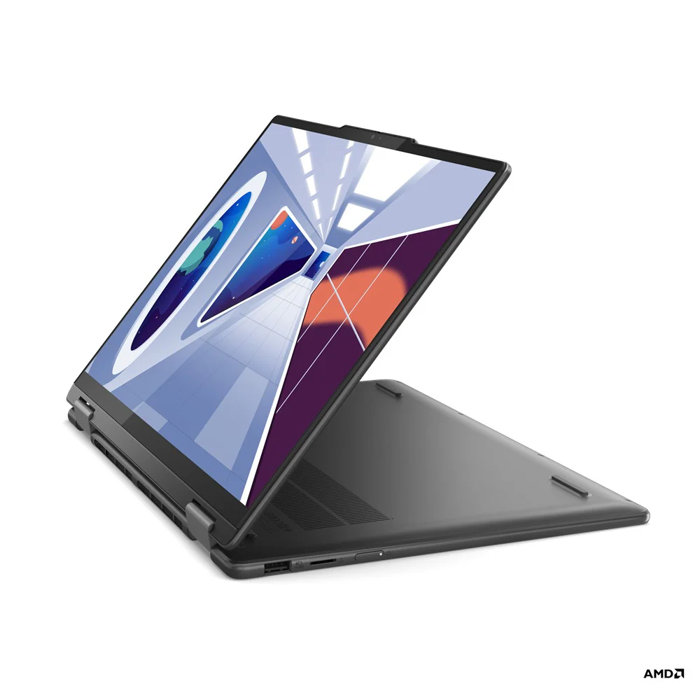 Lenovo Yoga 7 82YM0030PH Laptop (Storm Grey) | 14" WUXGA (1920x1200) OLED 10-Point Multi-Touch|  Ryzen 5 7535U | 16GB RAM |  512GB SSD | AMD Radeon 660M | Windows 11 Home| MS Office Home & Student 2021 | Yoga Sleeve - Image 7