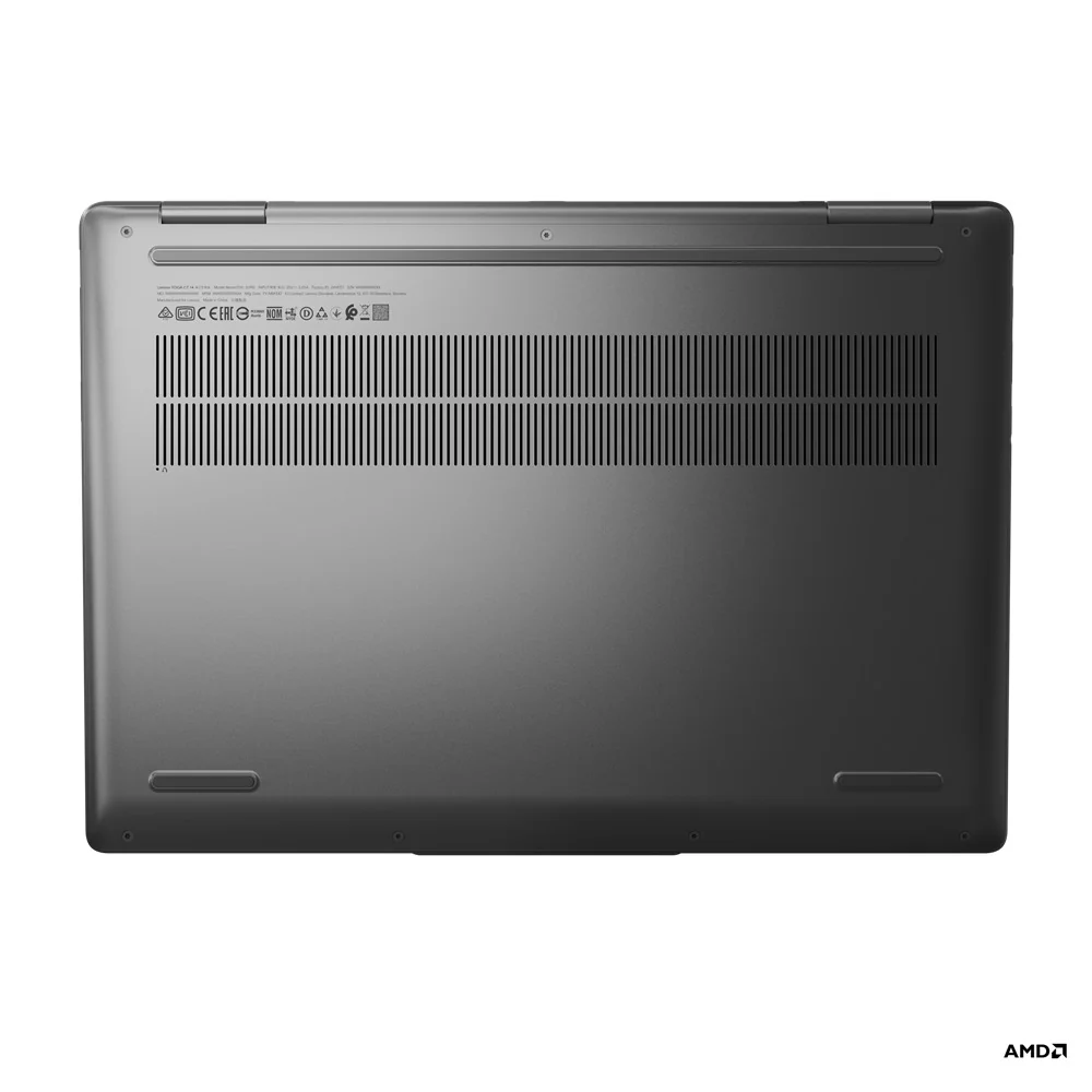 Lenovo Yoga 7 82YM0030PH Laptop (Storm Grey) | 14" WUXGA (1920x1200) OLED 10-Point Multi-Touch|  Ryzen 5 7535U | 16GB RAM |  512GB SSD | AMD Radeon 660M | Windows 11 Home| MS Office Home & Student 2021 | Yoga Sleeve - Image 8