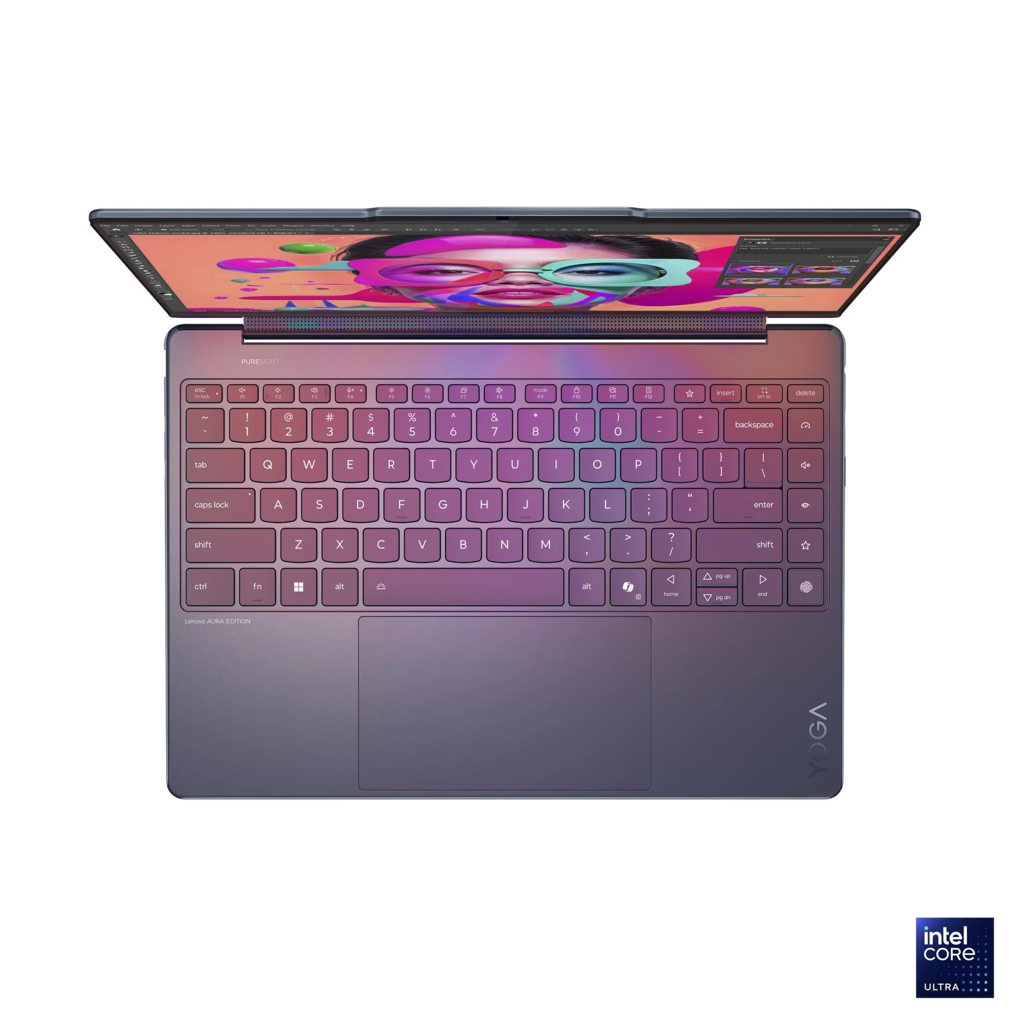 Lenovo Yoga 9 2-in-1 14ILL10 83LC0056PH Copilot+ PC Laptop (Cosmic Blue) | 14" 4K WQUXGA (3840x2400) OLED| Core Ultra 7 258V| 32GB RAM| 1TB SSD| Intel Arc Graphics 140V| Win11 Home| MS OH 2024+ MS 365 Basic+ Pen+ Mouse+ Sleeve+ A4Tech Sleek Numeric Keypad - Image 3
