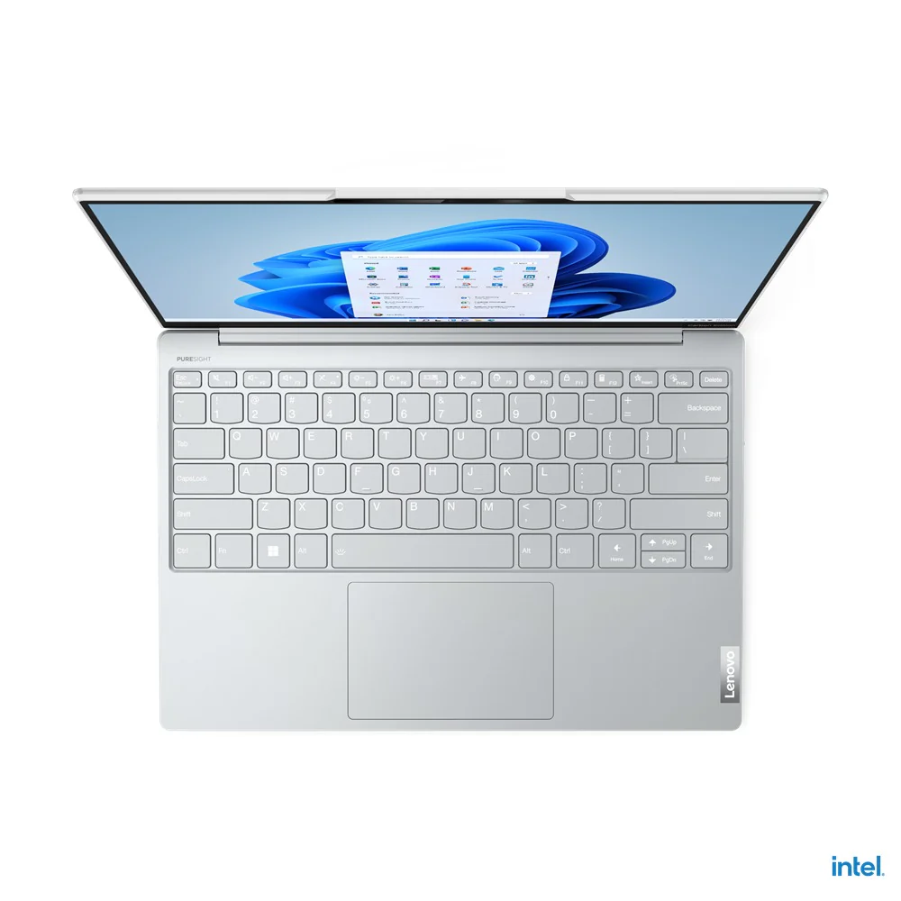 Lenovo Yoga Slim 7 Carbon 13IAP7 82U9001QPH Laptop (Moon White) | 13.3" 2.5K (2560x1600) | i5-1240P | 8GB RAM | 512GB SSD | Intel Iris Xe Graphics | Windows 11 Home | MS Office Home & Student 2021 | Yoga Sleeve - Image 6
