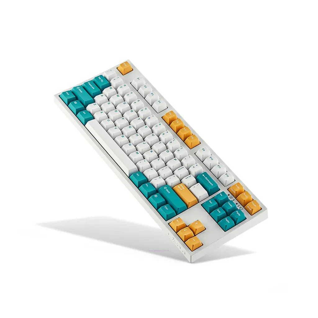 Leopold FC750RBT 87 Keys High-End Mechanical Bluetooth Keyboard (Milk Turquoise) (Blue Switch) (FC750RBTC/EMTPD(Y)) - Image 3