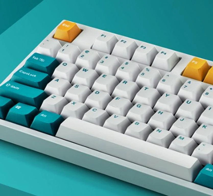Leopold FC750RBT 87 Keys High-End Mechanical Bluetooth Keyboard (Milk Turquoise) (Blue Switch) (FC750RBTC/EMTPD(Y)) - Image 8