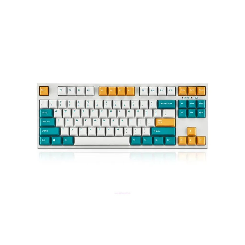 Leopold FC750RBT 87 Keys High-End Mechanical Bluetooth Keyboard (Milk Turquoise) (Red Switch) (FC750RBTR/EMTPD(Y)) - Image 2