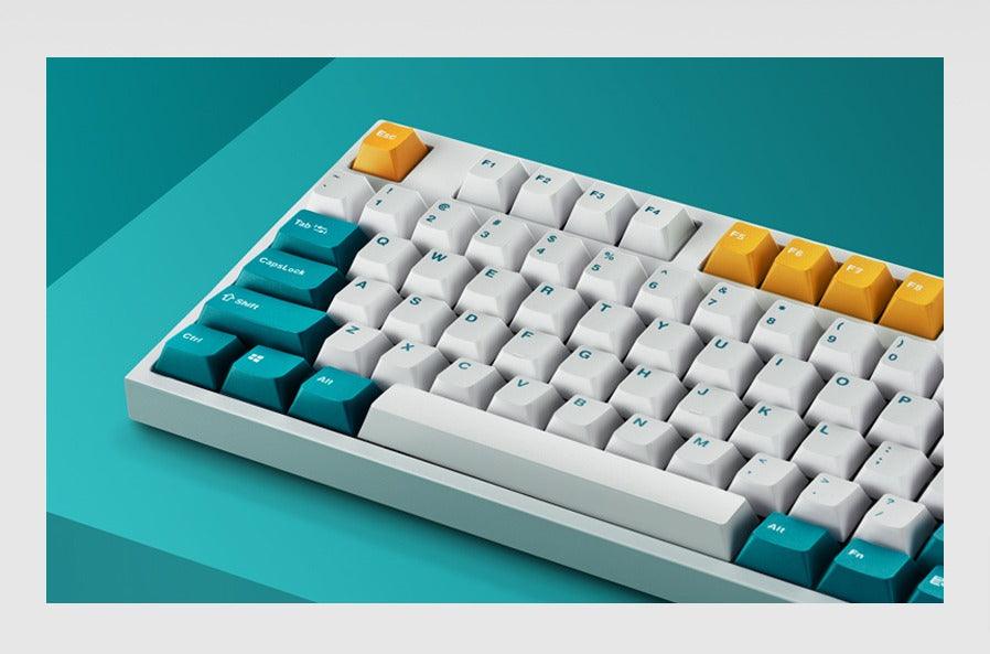 Leopold FC750RBT 87 Keys High-End Mechanical Bluetooth Keyboard (Milk Turquoise) (Red Switch) (FC750RBTR/EMTPD(Y)) - Image 7