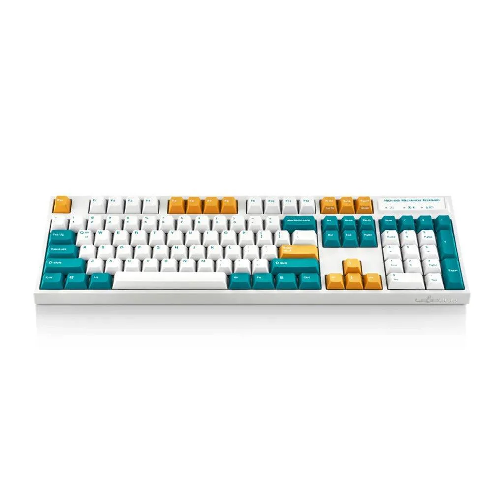 Leopold FC900RBT 104 Keys High-End Mechanical Bluetooth Keyboard (Milk Turquoise) (Brown Switch) (FC900RBTN/EMTPD(Y)) - Image 3