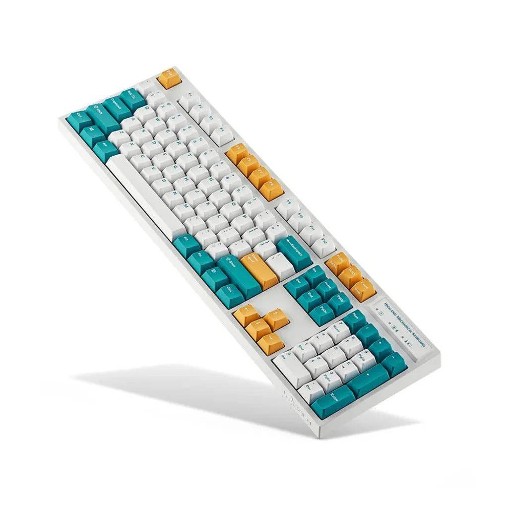 Leopold FC900RBT 104 Keys High-End Mechanical Bluetooth Keyboard (Milk Turquoise) (Brown Switch) (FC900RBTN/EMTPD(Y)) - Image 4