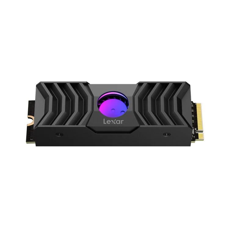 Lexar NM1090 with Heatsink M.2 2280 12000MB/s Read PCIe Gen5x4 NVMe SSD (1TB, 2TB) (LNM1090001T-RNANG, LNM1090002T-RNANG) - Image 3