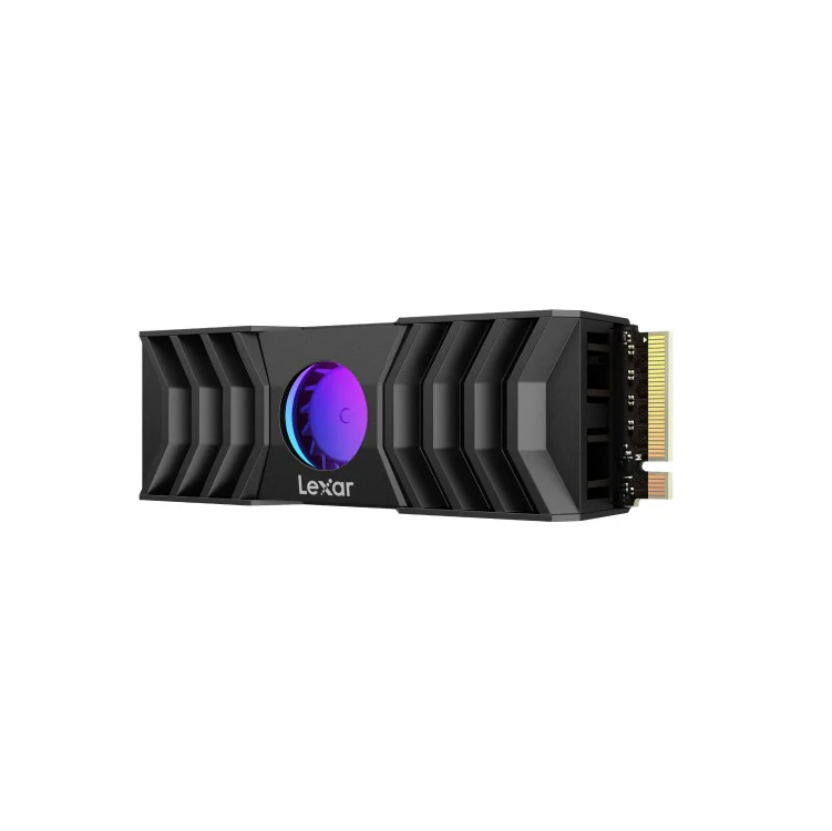 Lexar NM1090 with Heatsink M.2 2280 12000MB/s Read PCIe Gen5x4 NVMe SSD (1TB, 2TB) (LNM1090001T-RNANG, LNM1090002T-RNANG) - Image 4