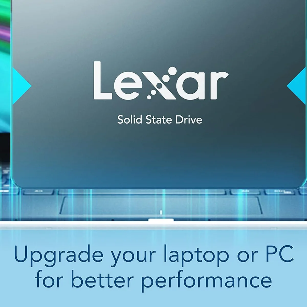 Lexar NQ100 1TB 2.5" Sata III 6Gb/s 550MB/s Read SSD (LNQ100X001T-RNNNG) - Image 3