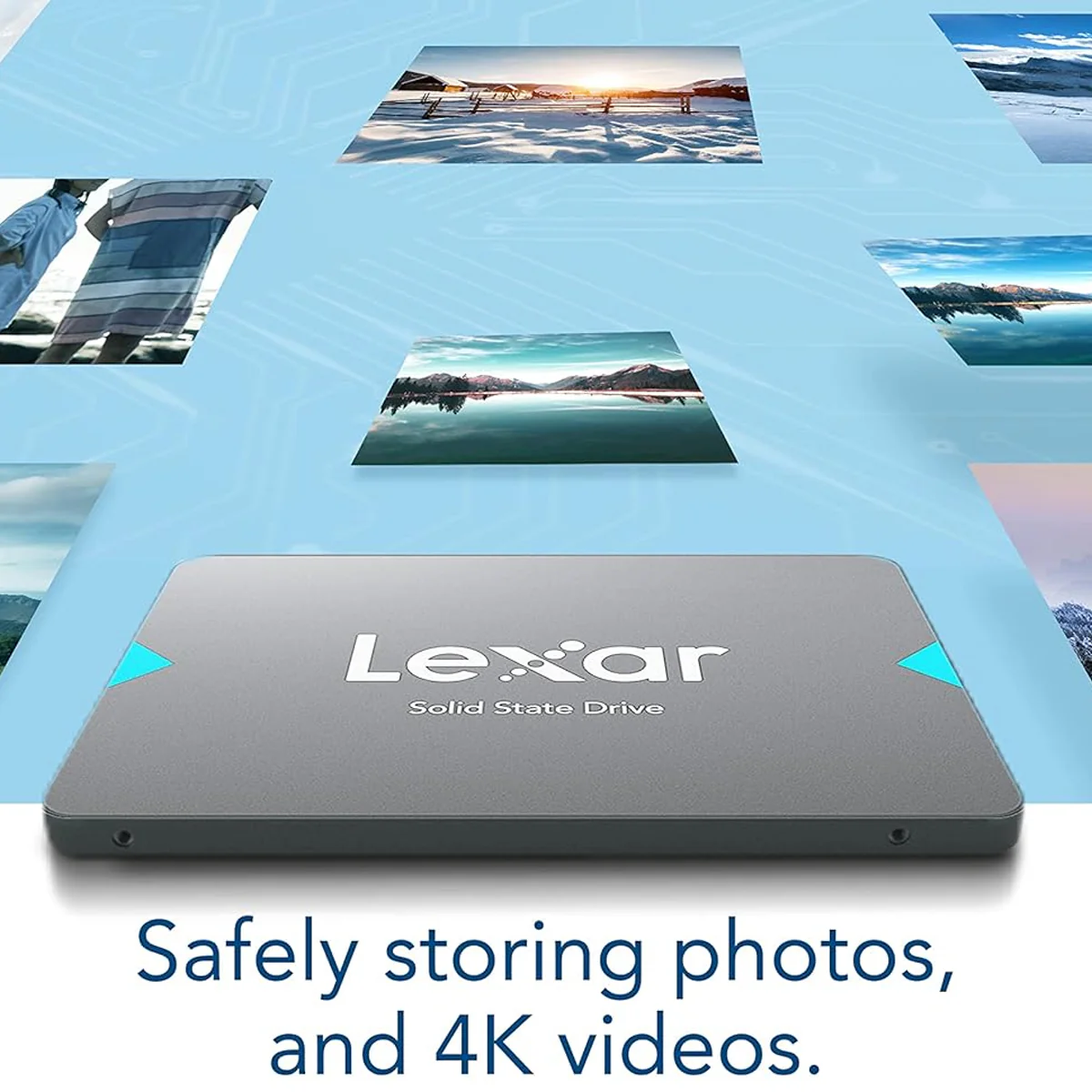 Lexar NQ100 1TB 2.5" Sata III 6Gb/s 550MB/s Read SSD (LNQ100X001T-RNNNG) - Image 6