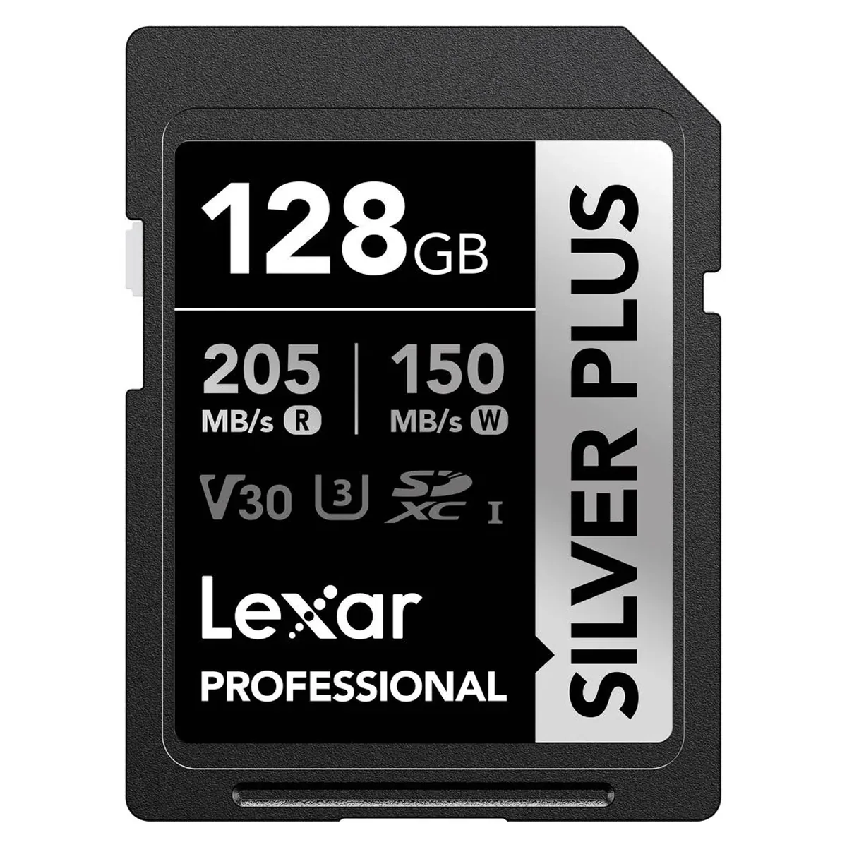 Lexar Professional SILVER PLUS SDXC UHS-I C10 U3 V30 205MB/s Read 150MB/s Write SD Card (128GB, 256GB, 512GB, 1TB) - Image 2