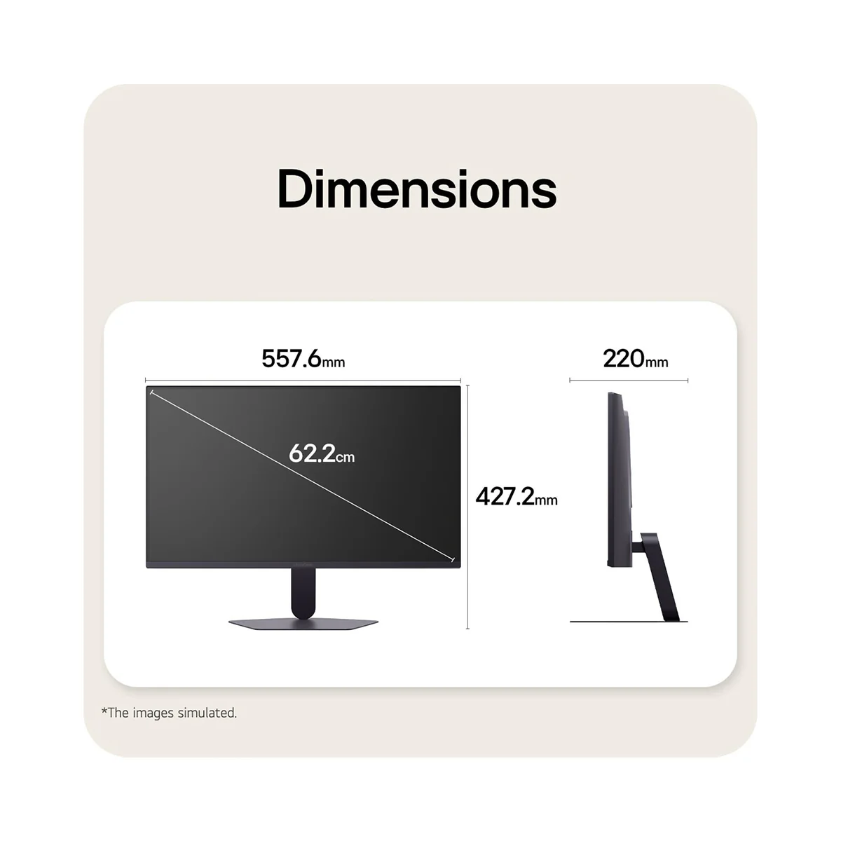 LG UltraGear G5 25G523B-B 25" FHD (1920x1080) 200Hz 1ms GTG IPS Gaming Monitor with Tilt & Height Adjustment - Image 12