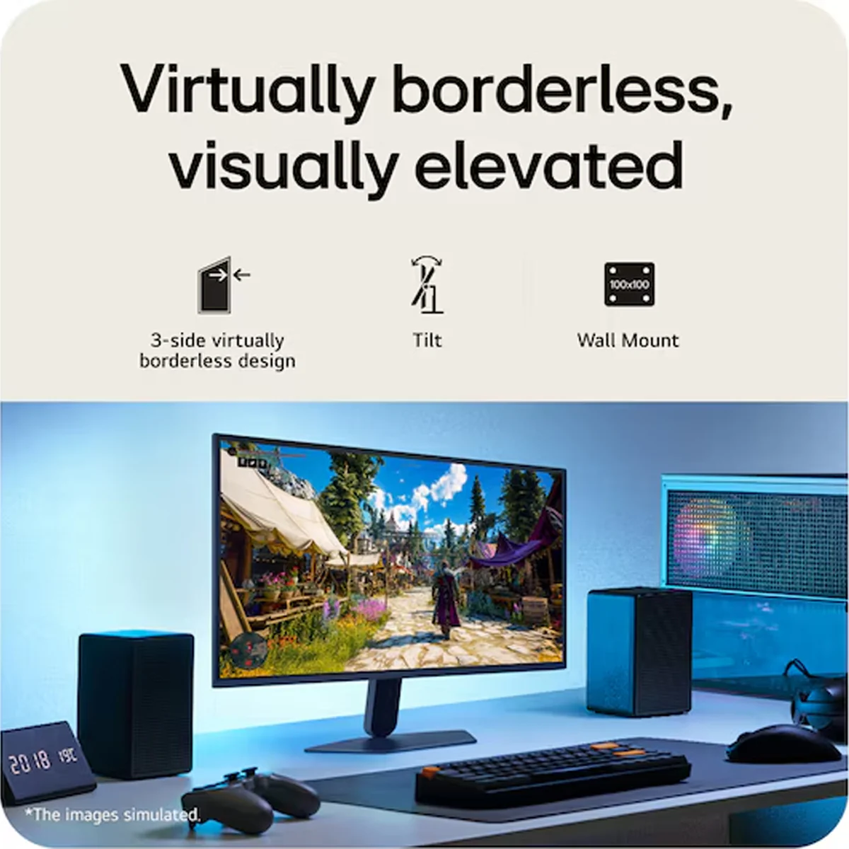 LG UltraGear G5 27G523B-B 27" FHD (1920x1080) 200Hz 1ms GTG IPS Gaming Monitor with Tilt Adjustment - Image 9