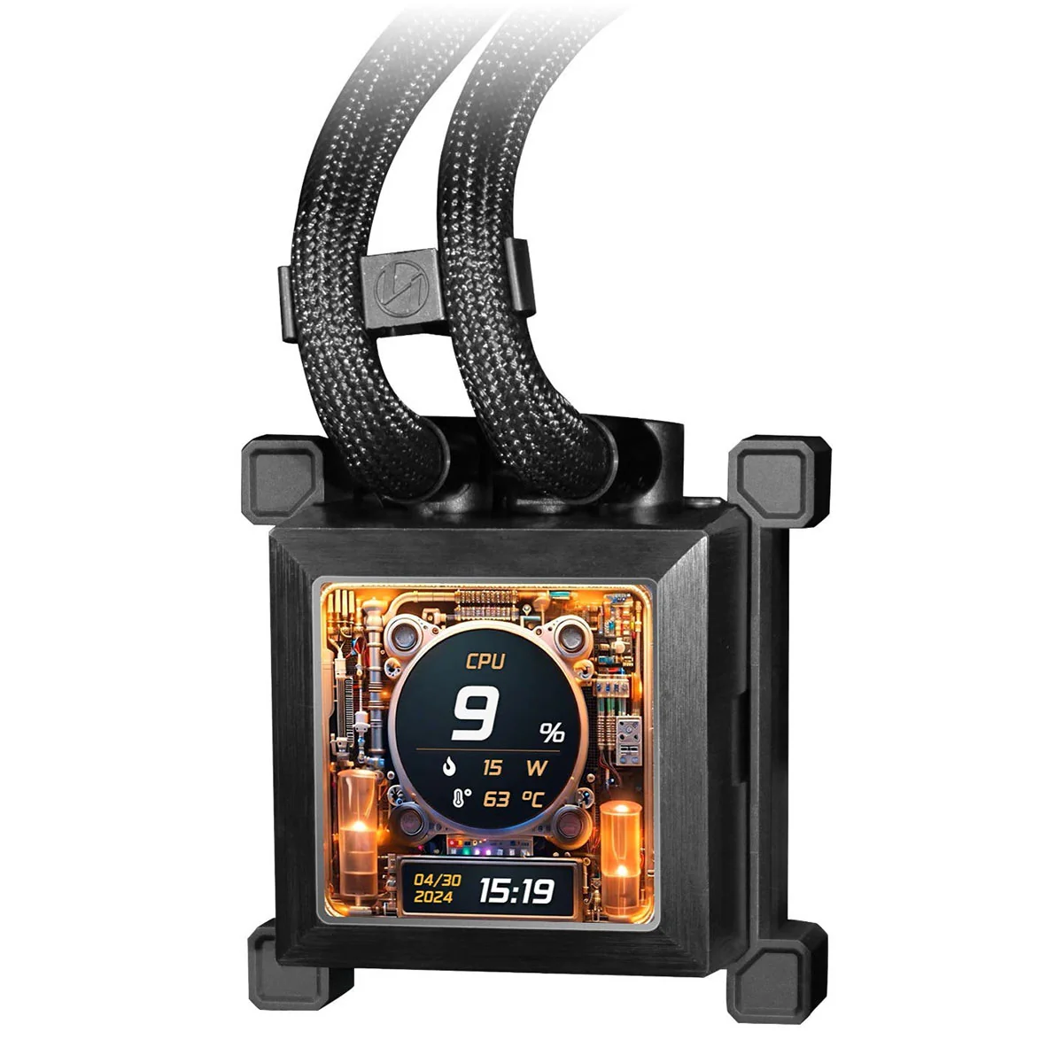 Lian Li Hydroshift LCD 360S AIO Liquid Cooler (Black, White) - Image 4