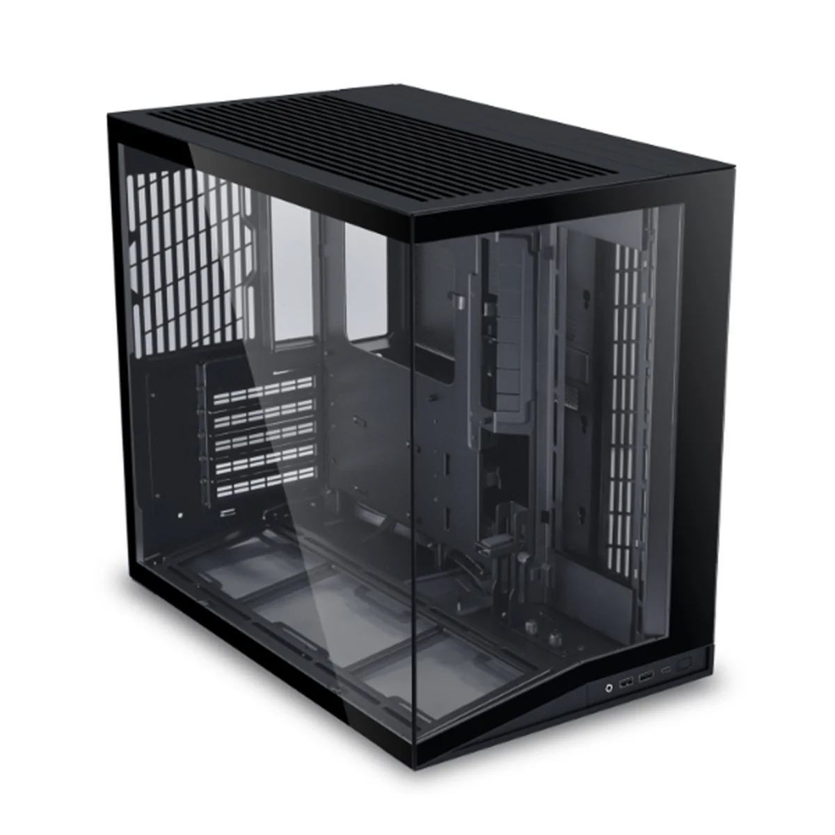 Lian Li O11 Dynamic Mini V2 ATX / Micro-ATX / Mini-ITX PC Case (Black, White) - Image 3