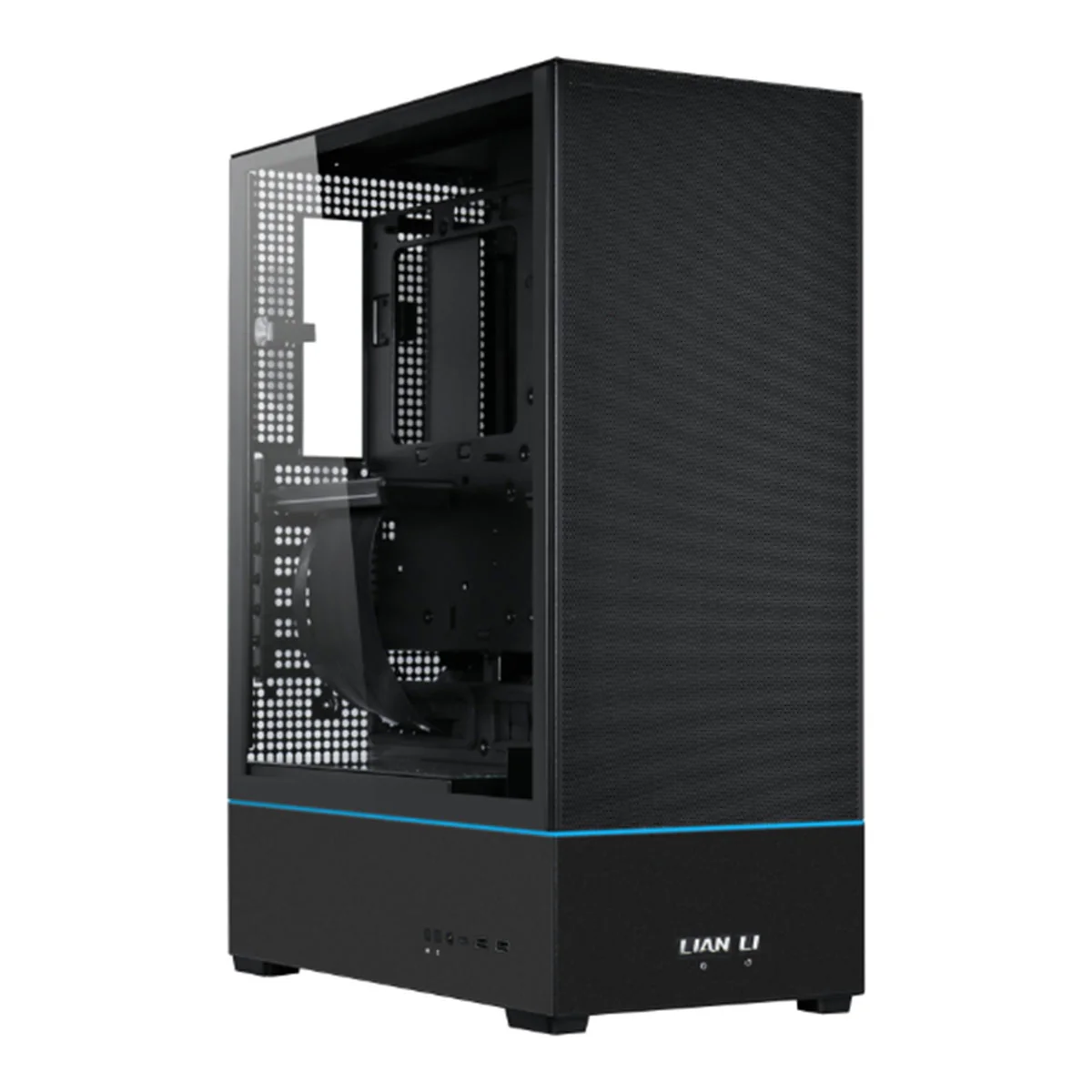 Lian Li SUP01 4.0mm Tempered Glass Small Tower Case (Black, White) - Image 3