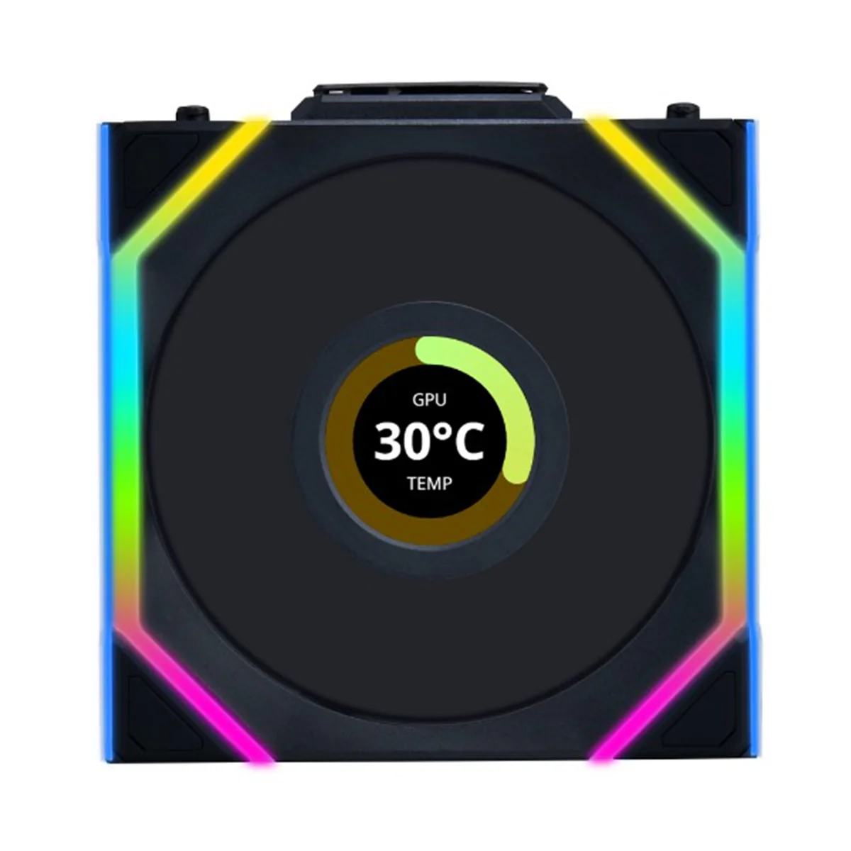 Lian Li Uni Fan SL Wireless LCD 120 ARGB - Single Pack (Black, White) - Image 3
